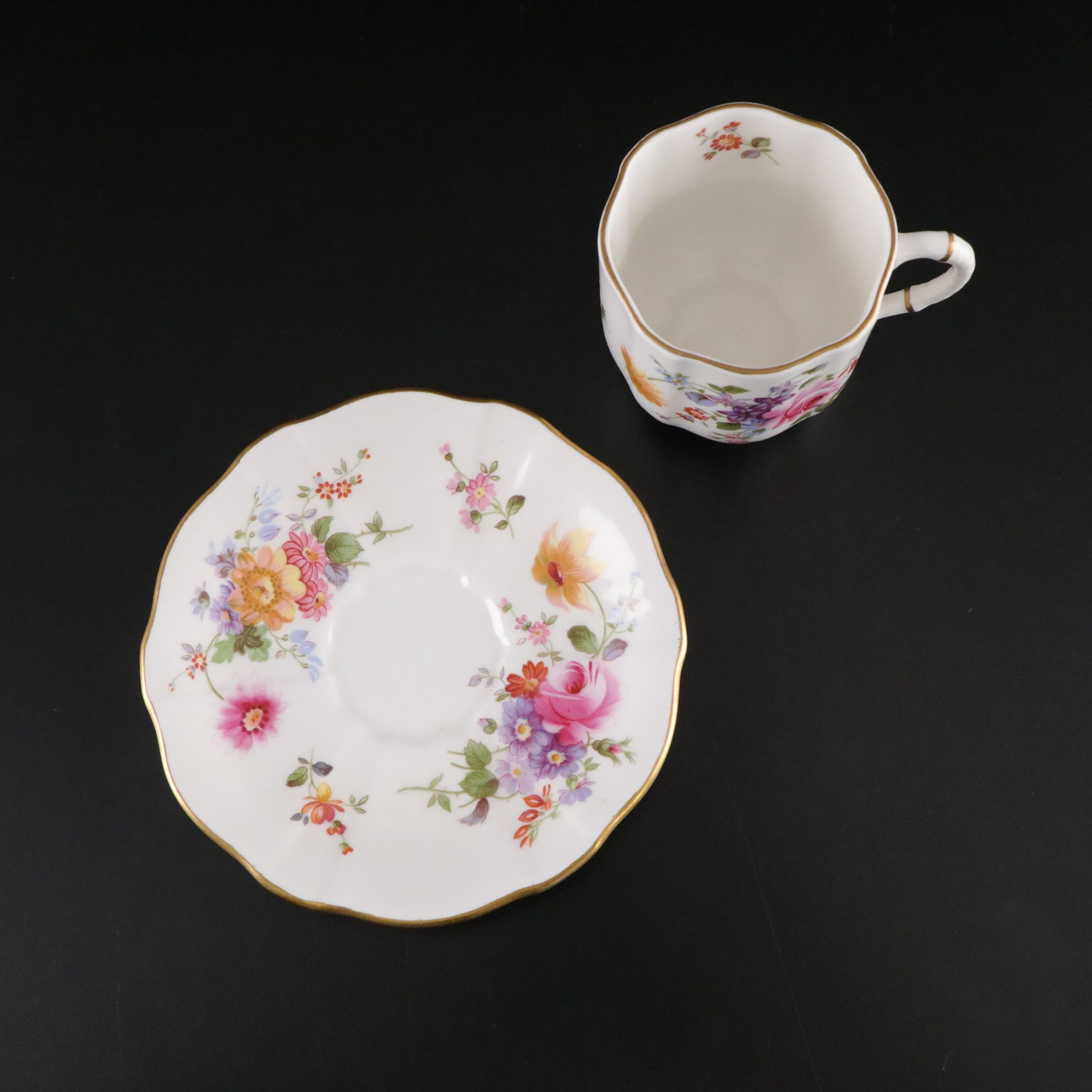 Aynsley "Wild Tudor" Bone China with Royal Crown Derby and Paragon Dinnerware