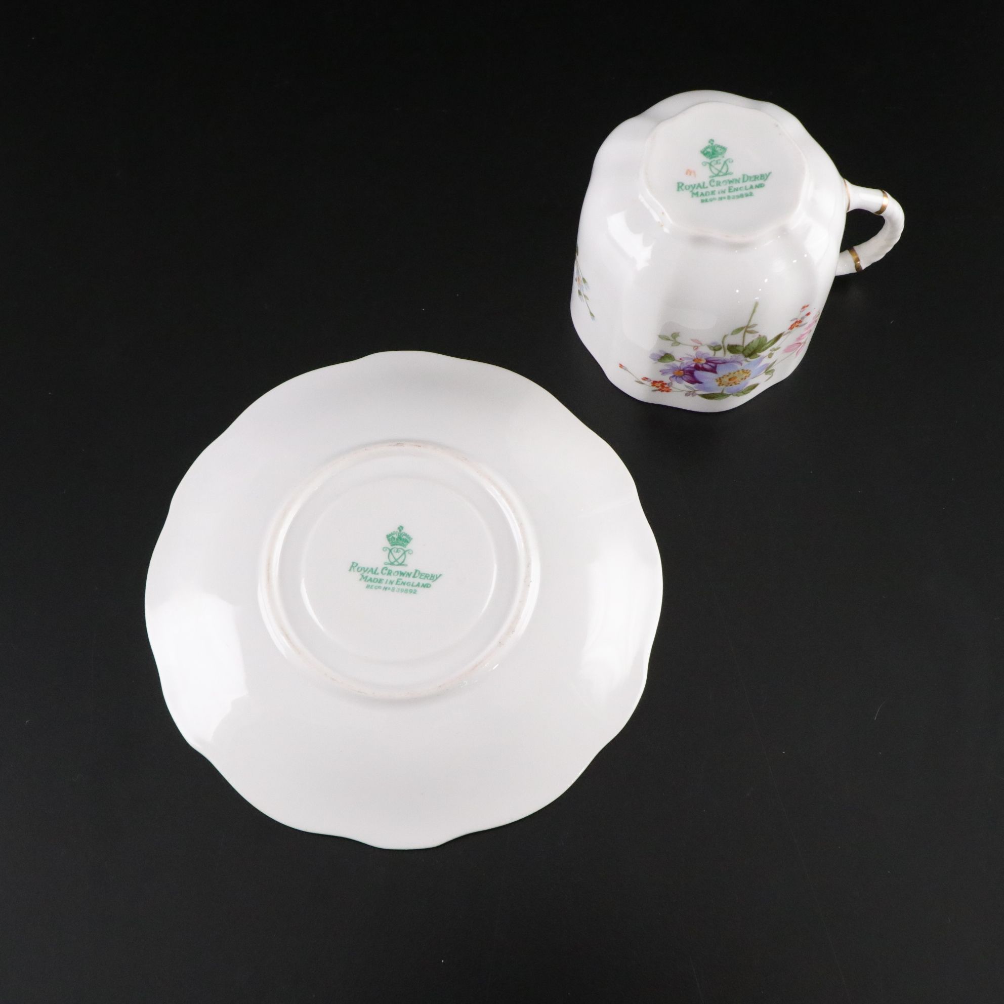 Aynsley "Wild Tudor" Bone China with Royal Crown Derby and Paragon Dinnerware