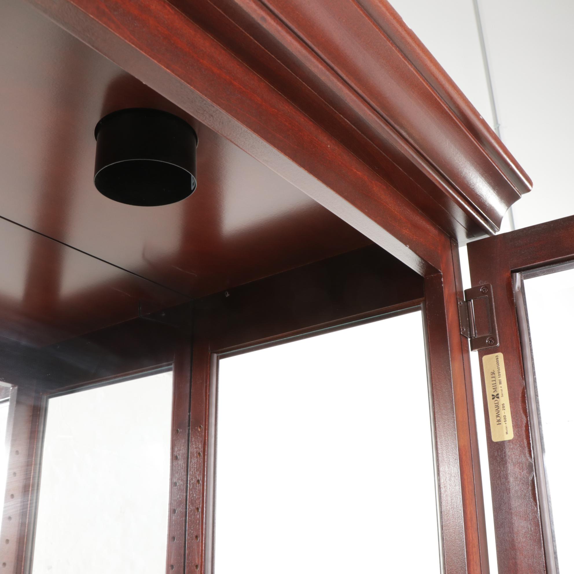 Howard Miller "Chesterfield" Illuminated Display Cabinet