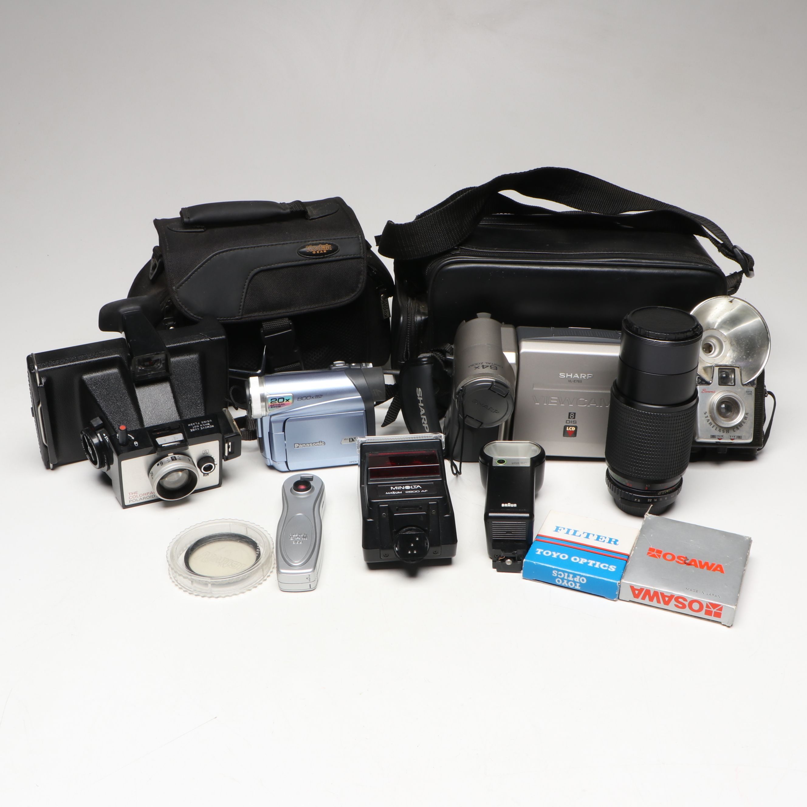 Polaroid Colorpack Land Camera with Digital Cameras and Accessories