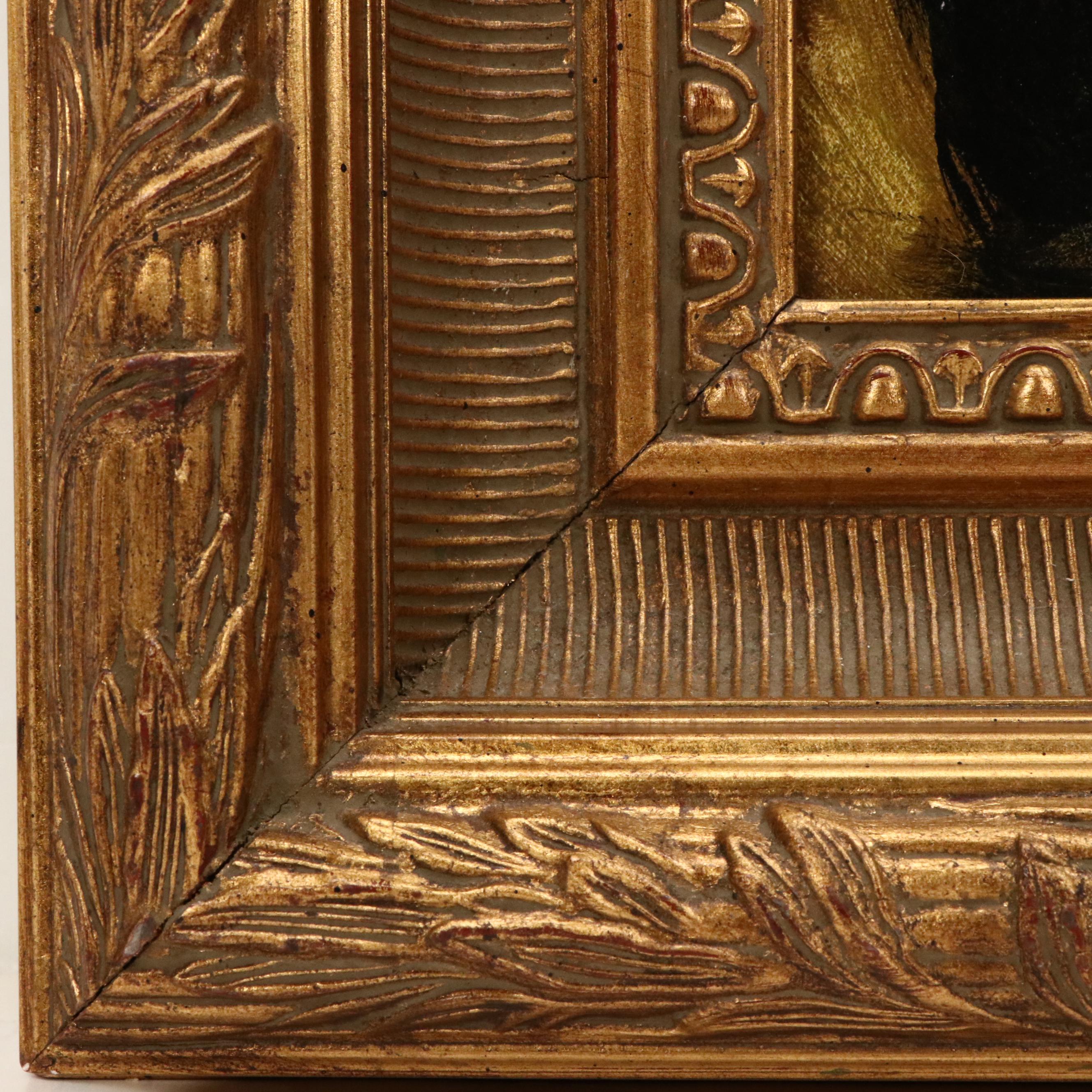 James Conroy Symbolist Female Nude Oil Painting "Pandora"