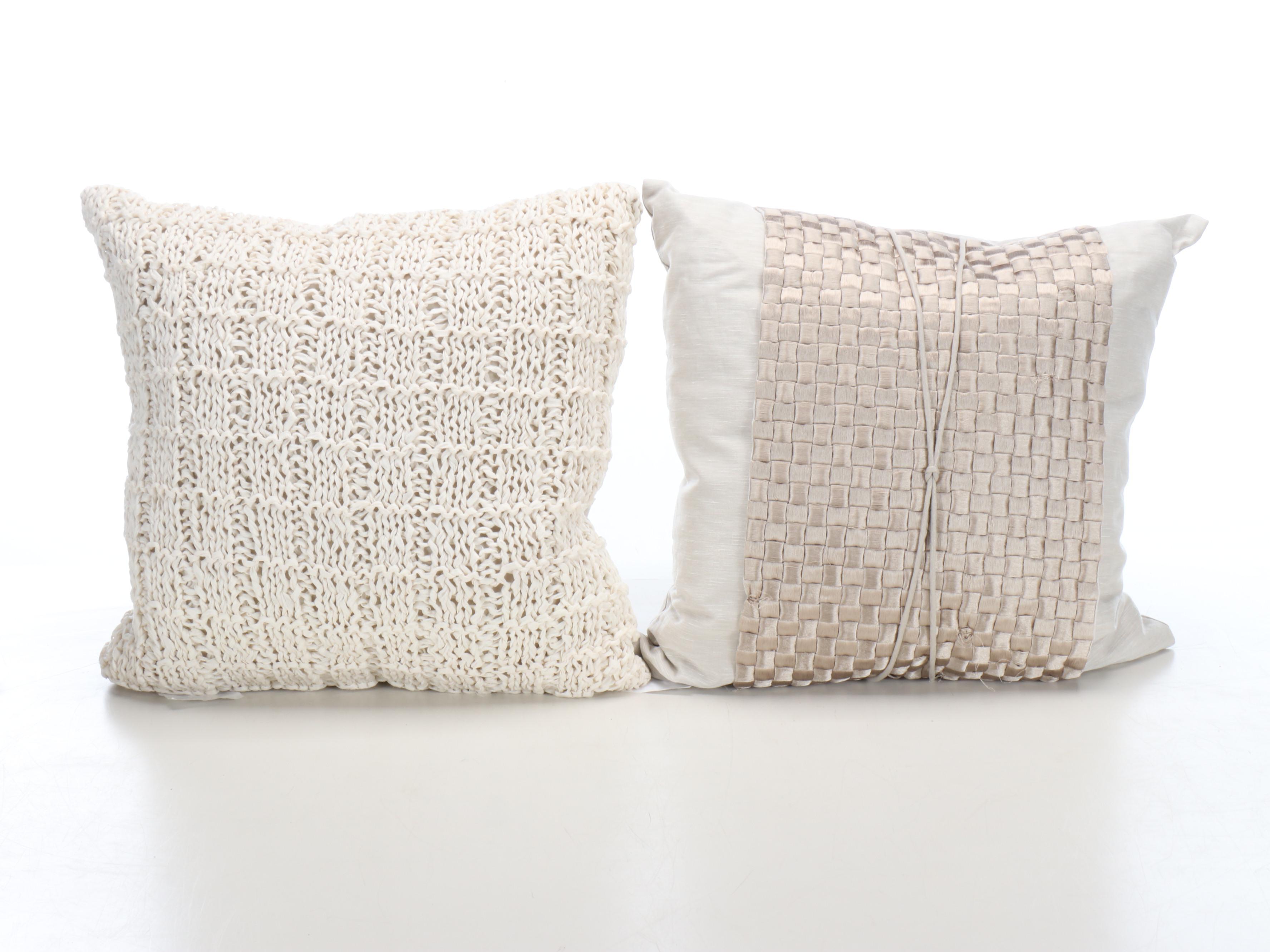 Natori Linen and Cotton Duvet Sham with More Bedding and Pillows