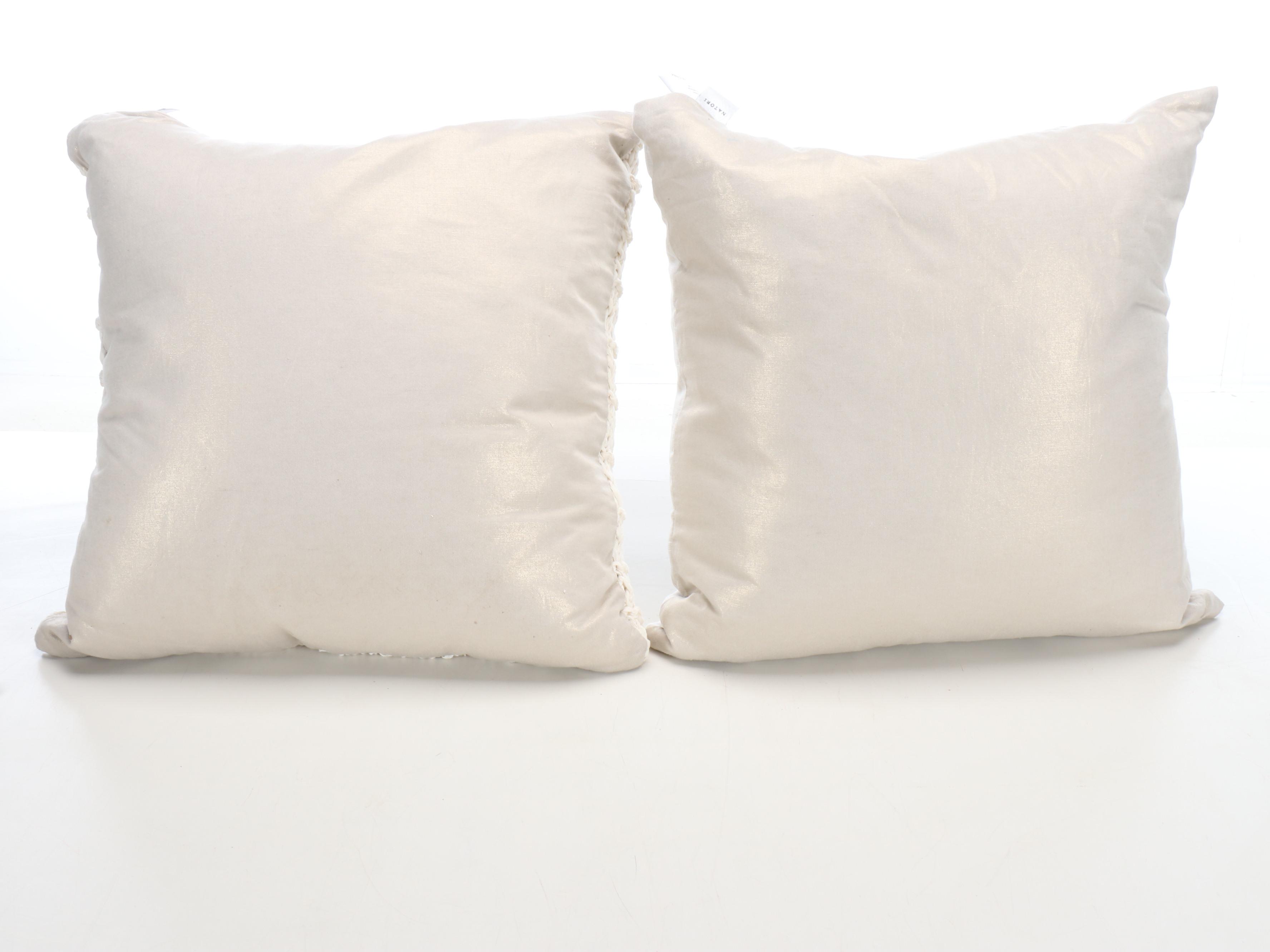 Natori Linen and Cotton Duvet Sham with More Bedding and Pillows