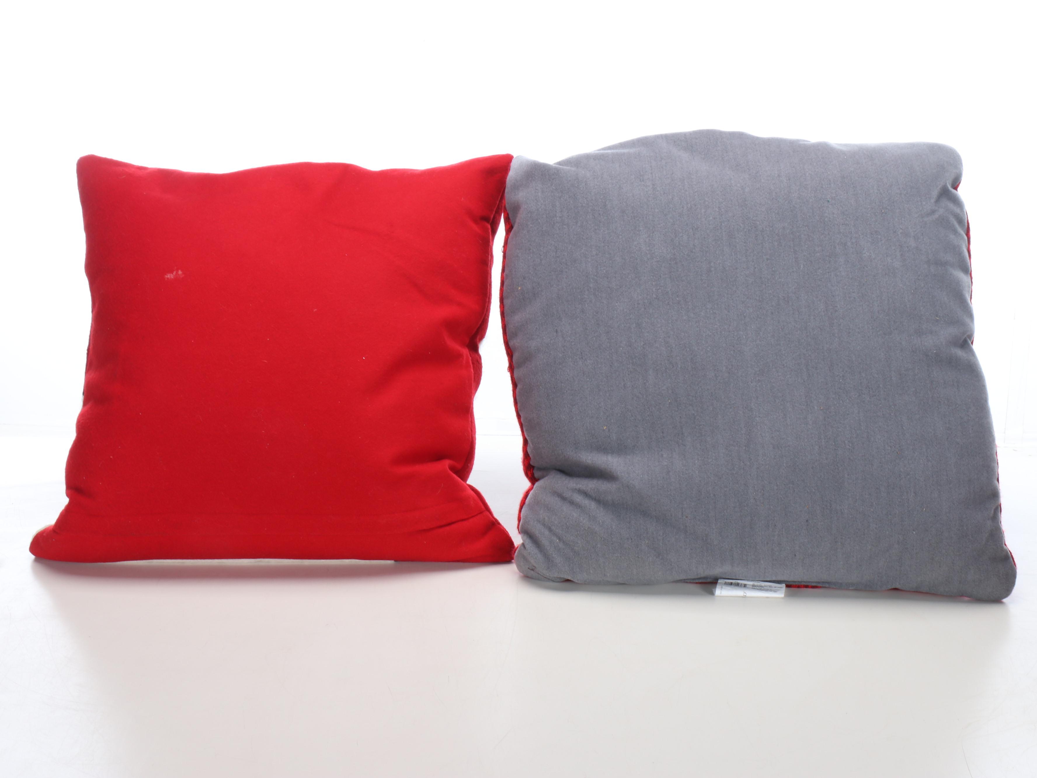 Hinges, Crate & Barrel, and More Christmas Throw Pillows and Coasters