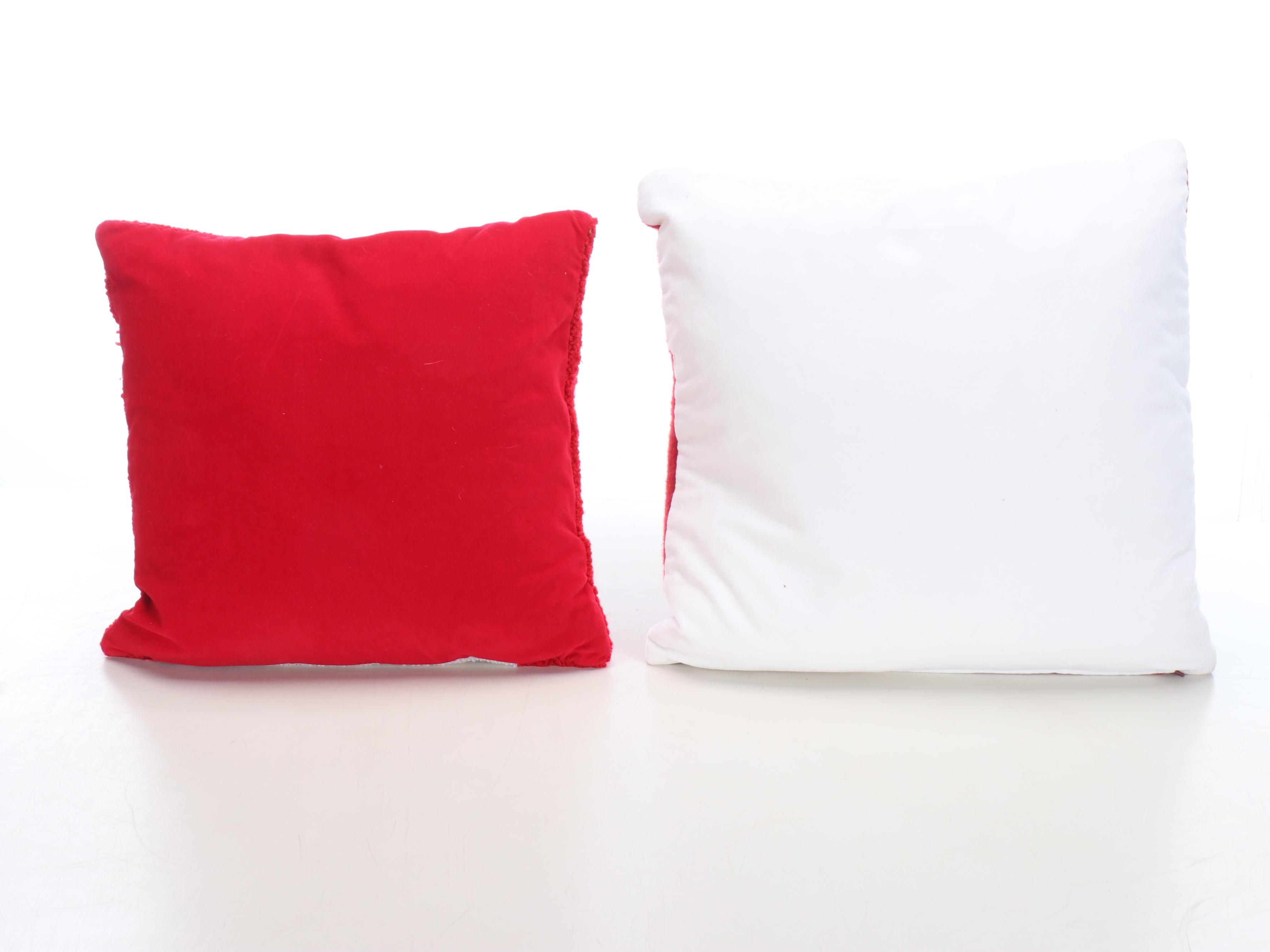Hinges, Crate & Barrel, and More Christmas Throw Pillows and Coasters