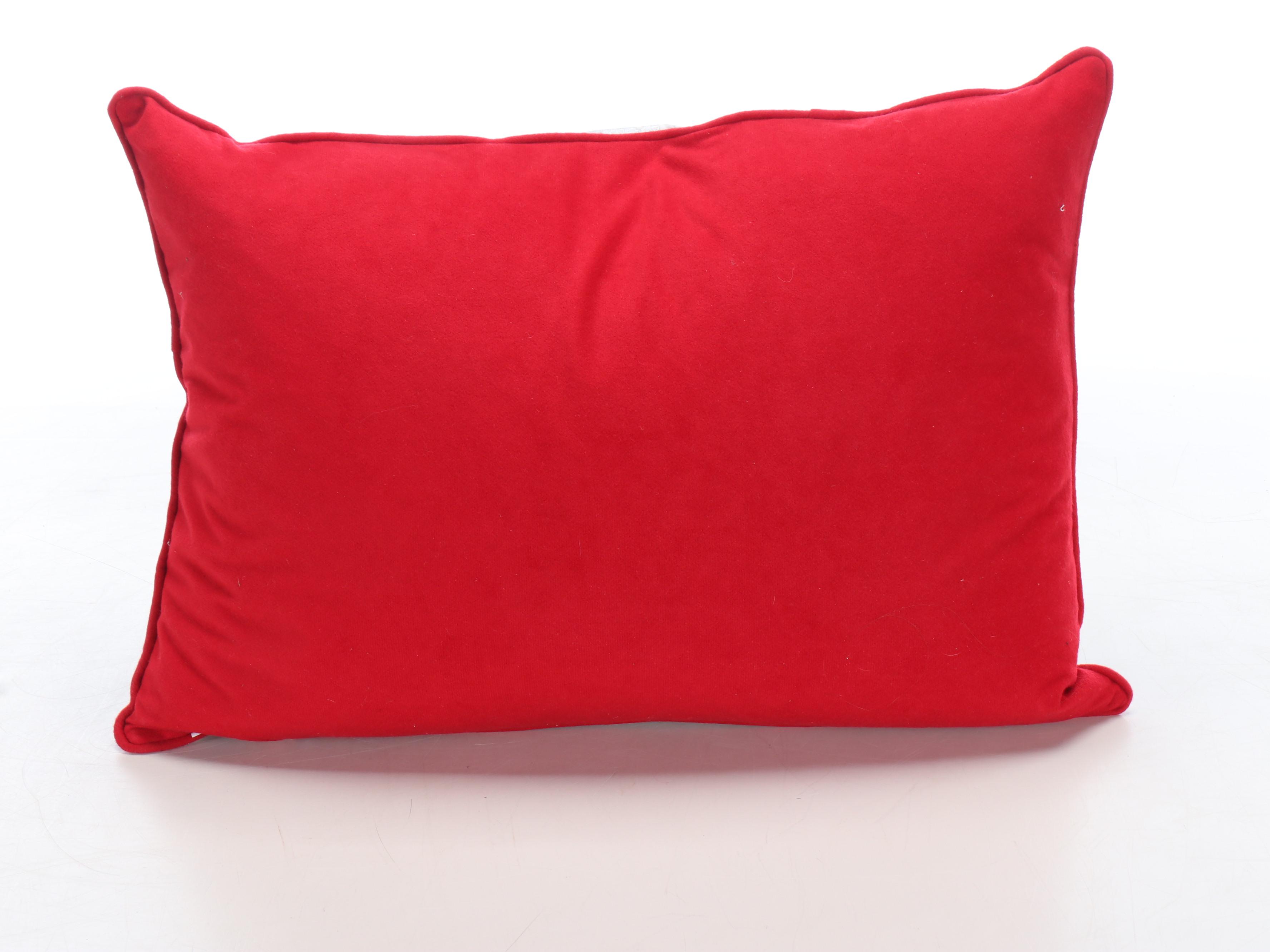 Hinges, Crate & Barrel, and More Christmas Throw Pillows and Coasters
