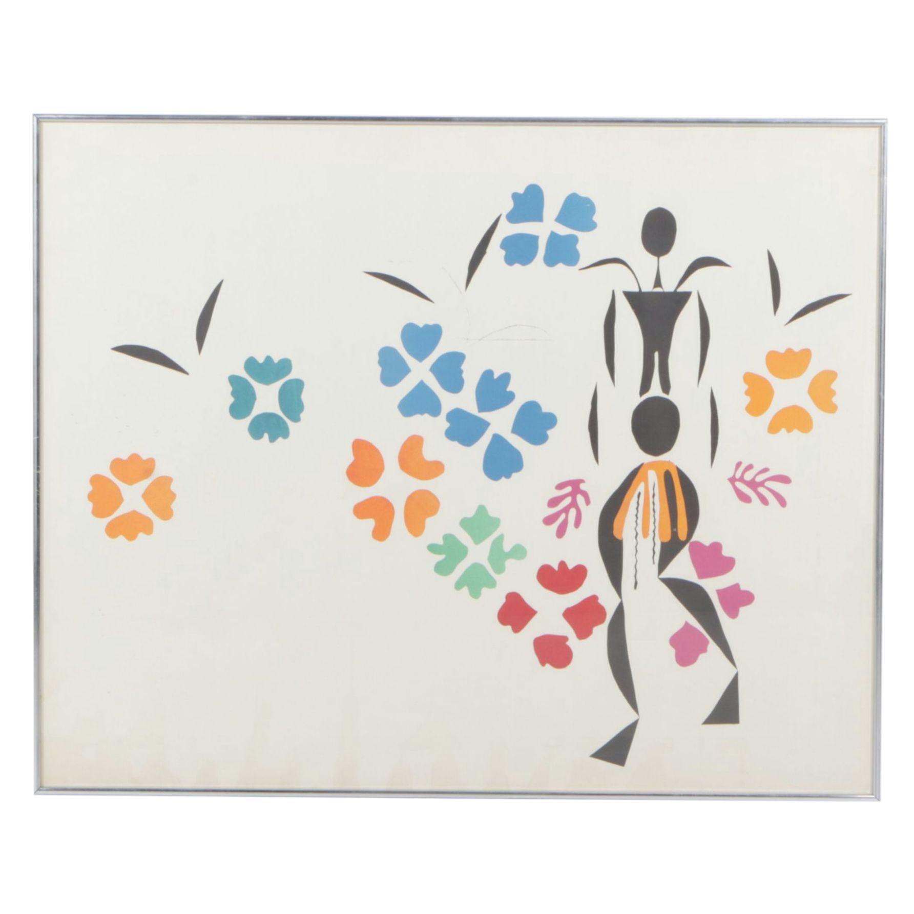 Offset Lithograph After Henri Matisse "La Négresse", Mid to Late 20th Century