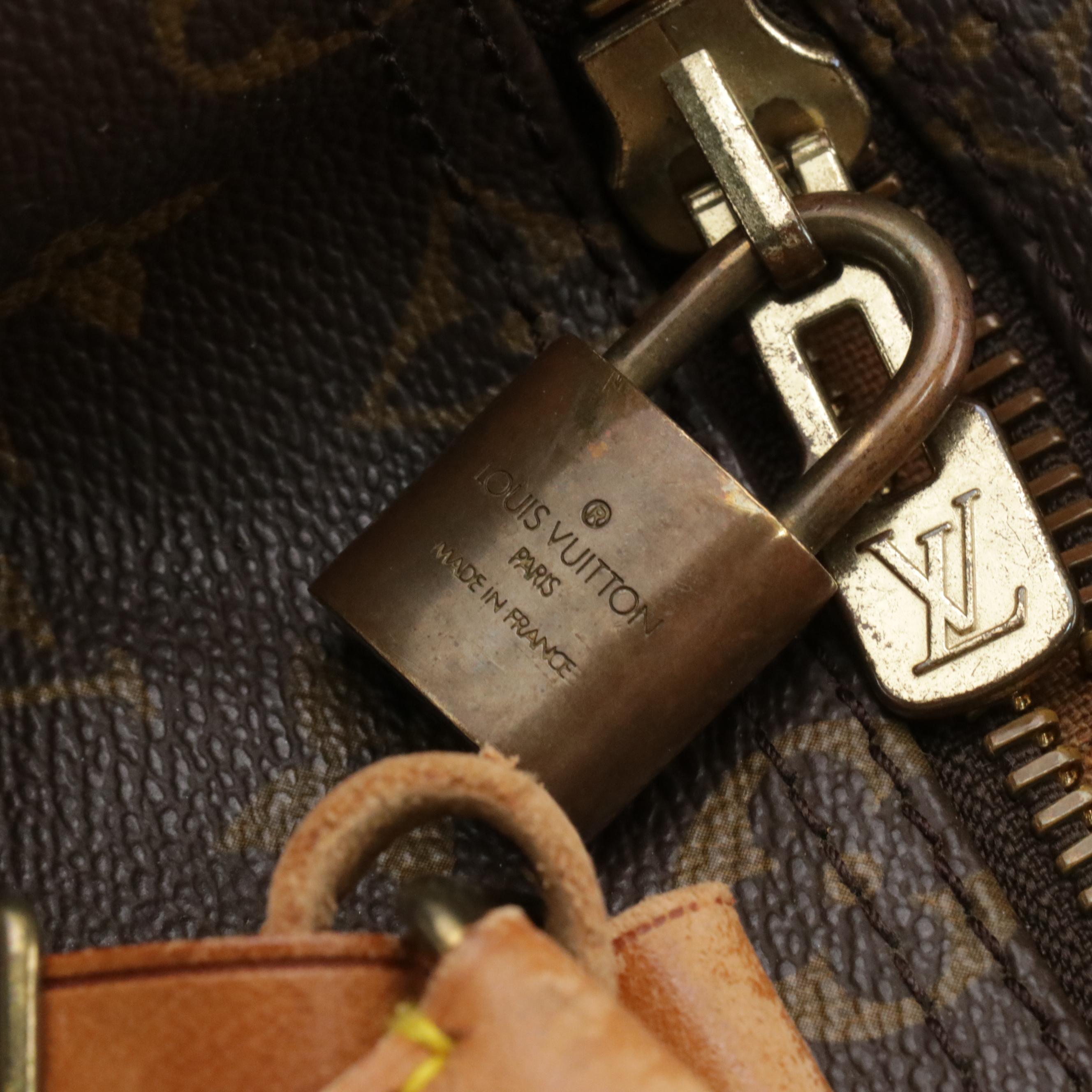Louis Vuitton Keepall 45 in Monogram Canvas and Vachetta Leather