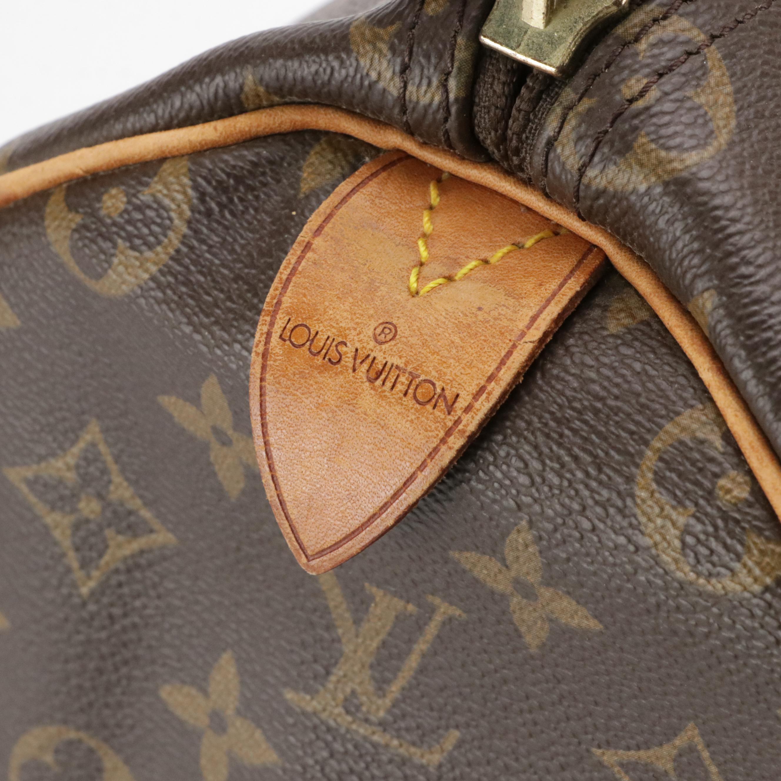 Louis Vuitton Keepall 45 in Monogram Canvas and Vachetta Leather