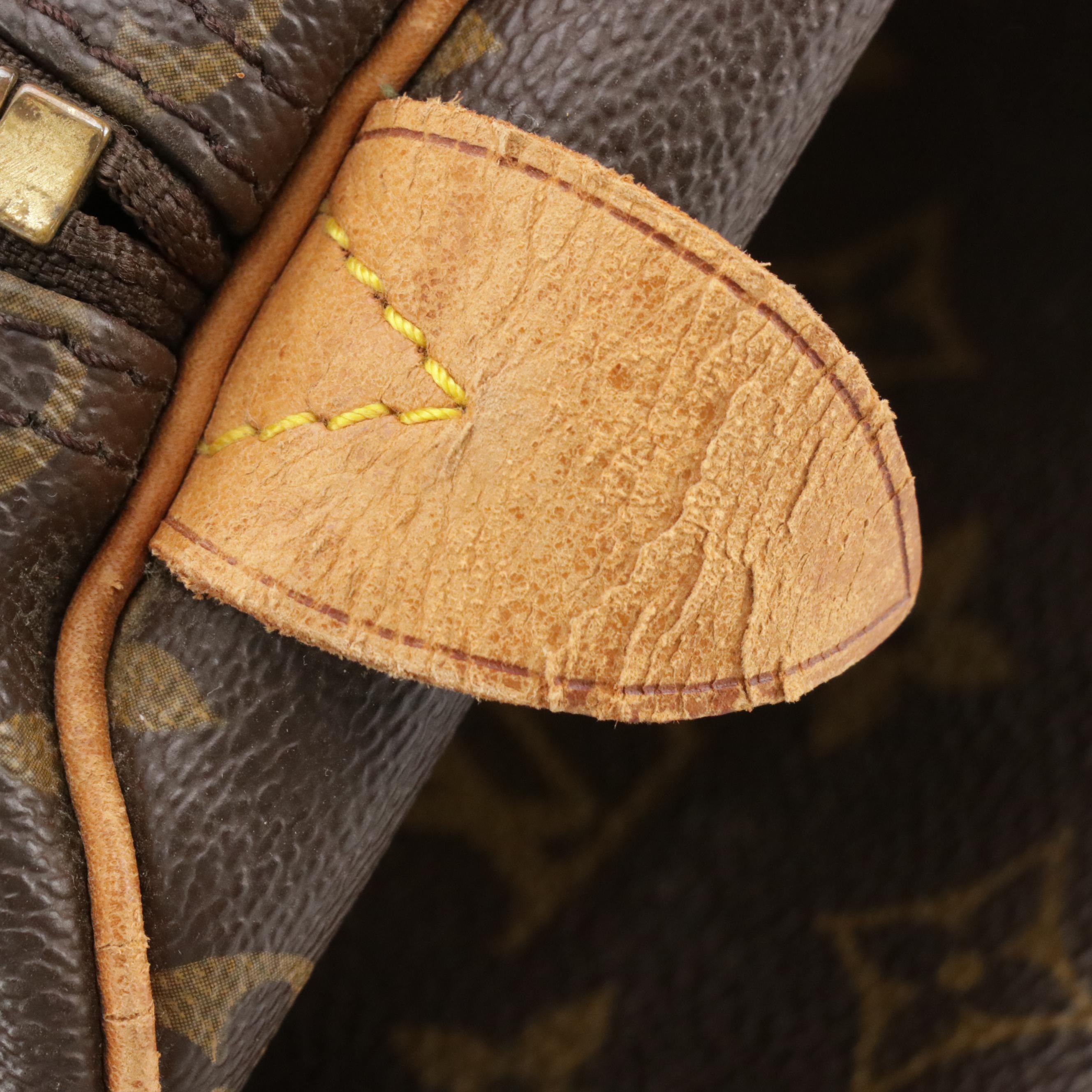 Louis Vuitton Keepall 45 in Monogram Canvas and Vachetta Leather