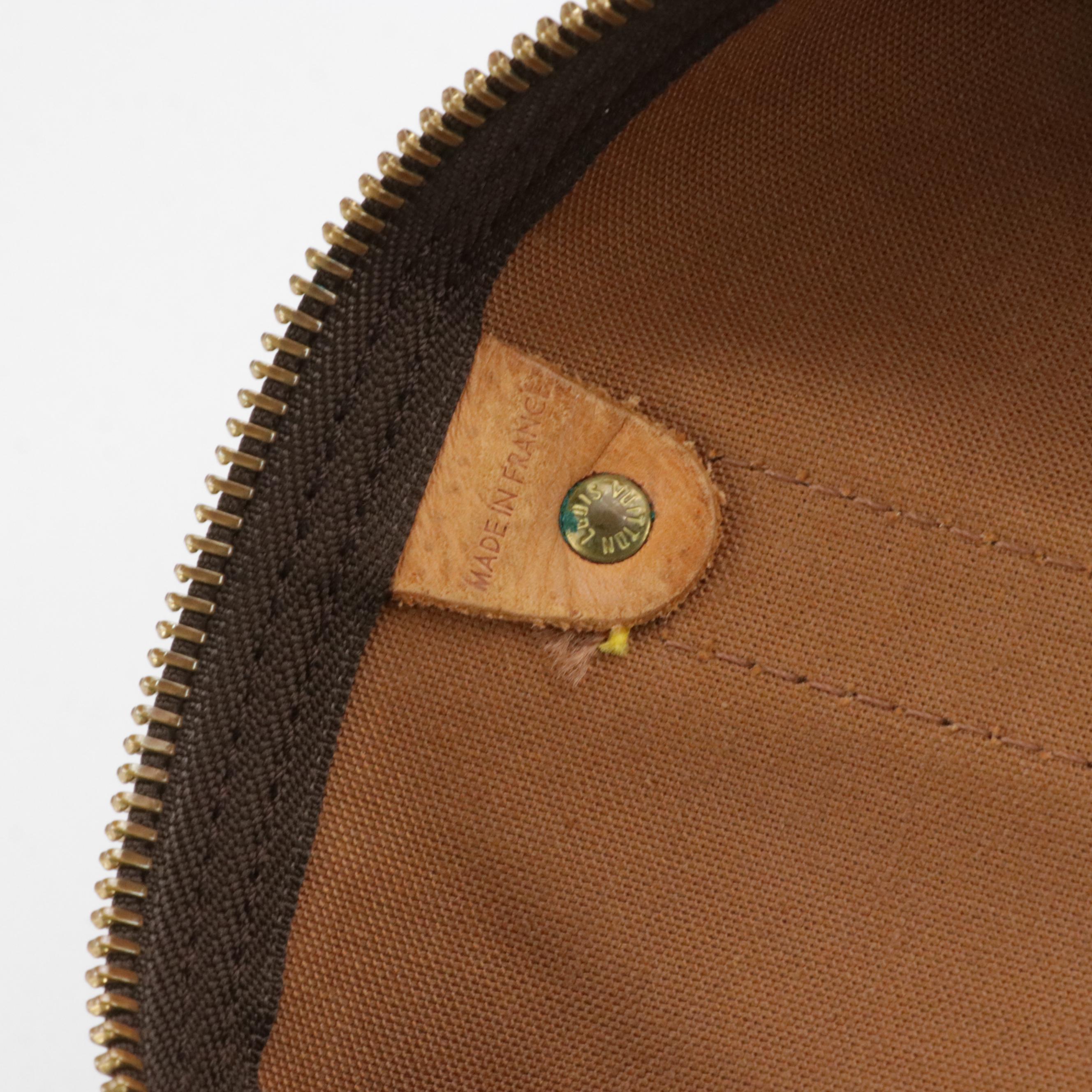 Louis Vuitton Keepall 45 in Monogram Canvas and Vachetta Leather