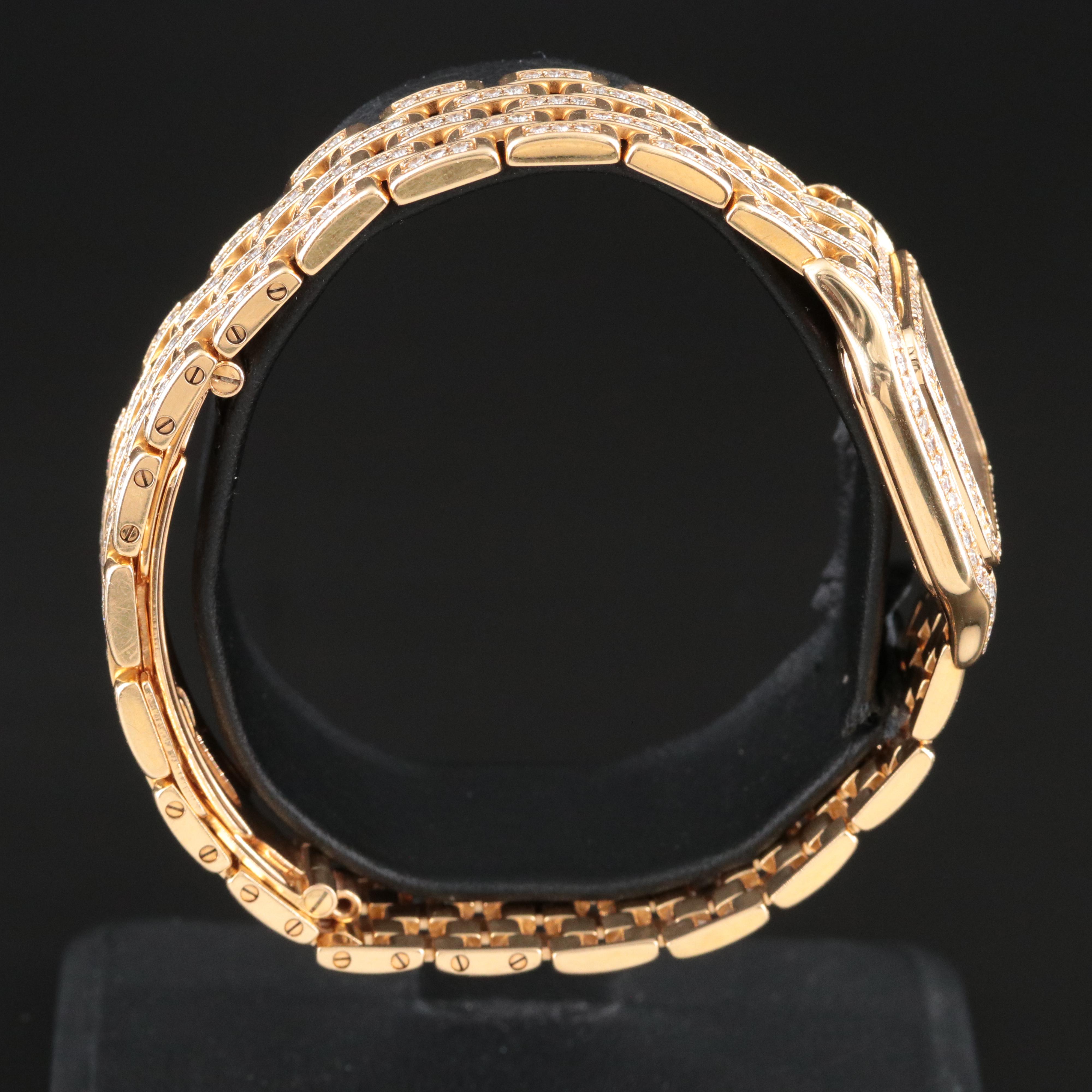 Cartier Panthere de Cartier 3.56 CTW Diamond 18K Watch