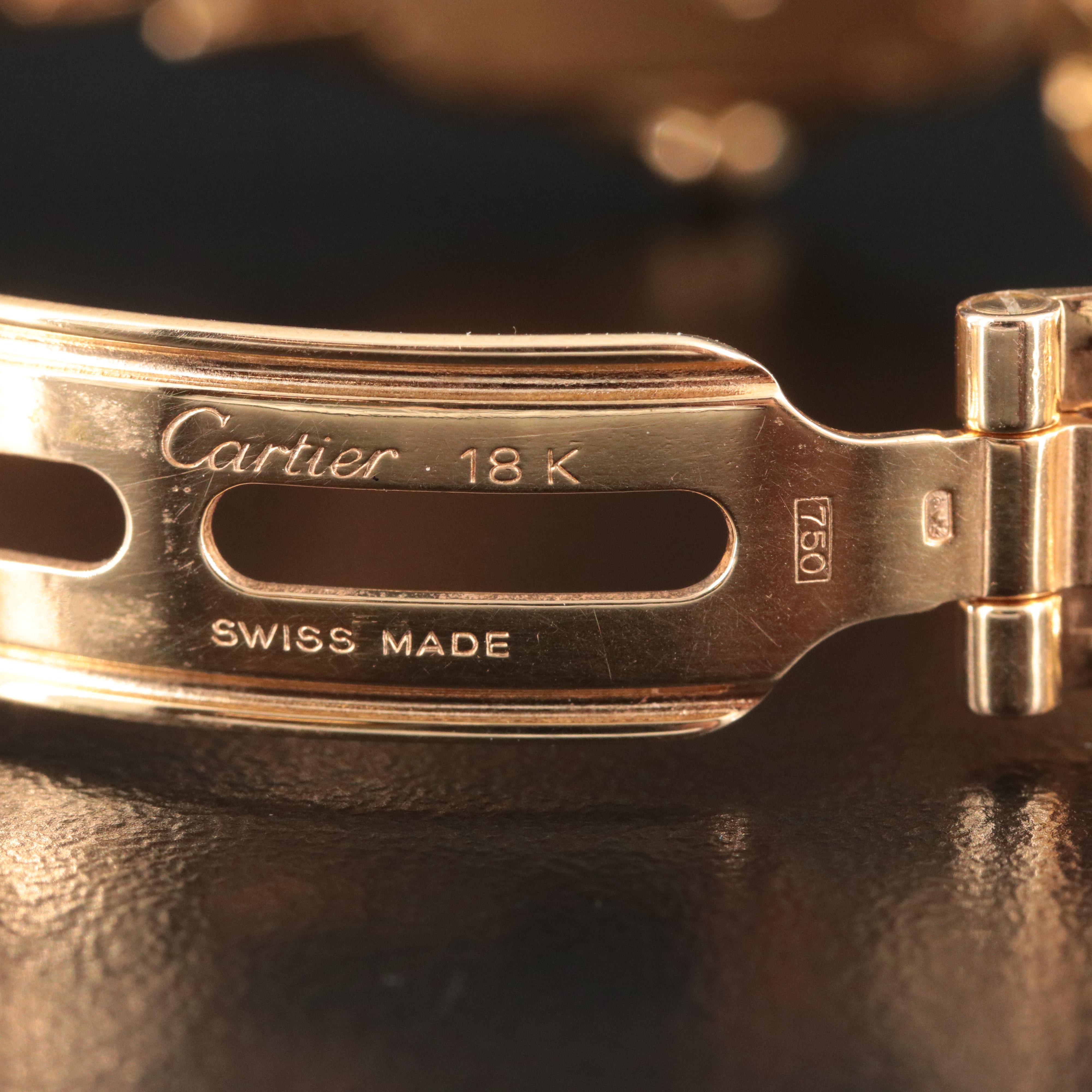 Cartier Panthere de Cartier 3.56 CTW Diamond 18K Watch