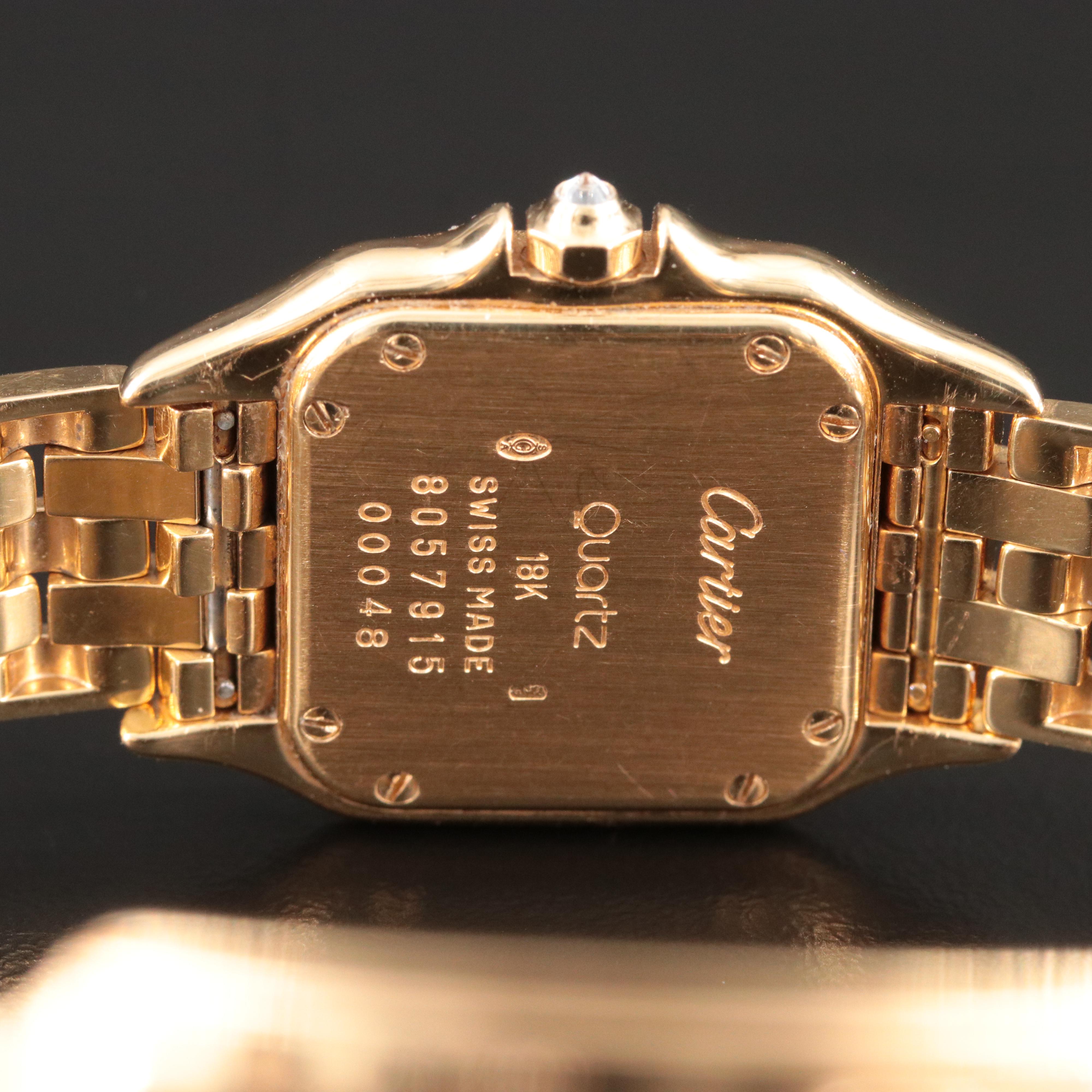 Cartier Panthere de Cartier 3.56 CTW Diamond 18K Watch