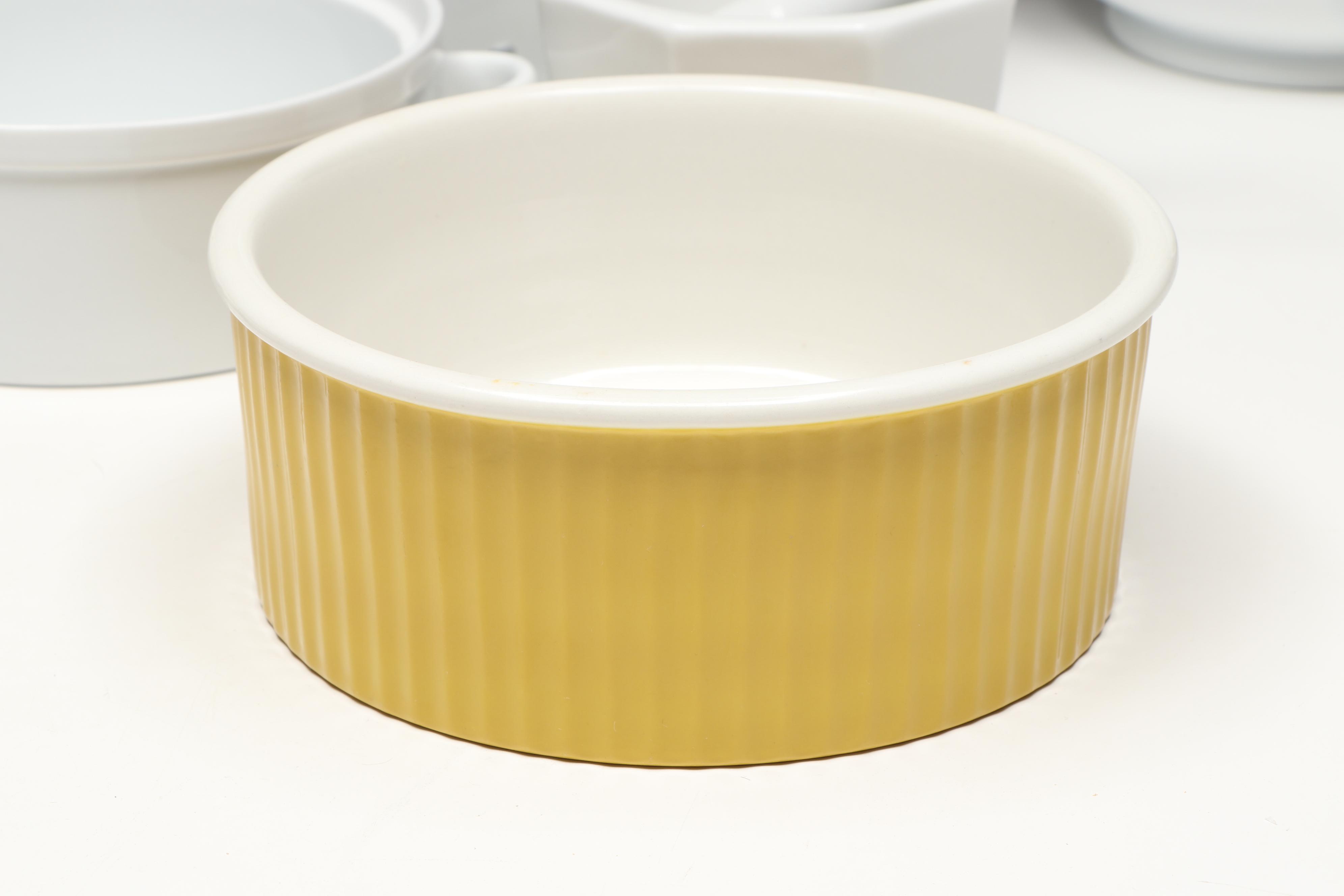 Bordello Pinheiro Corn Dishes with Corning Ware and More Ceramic Bakeware