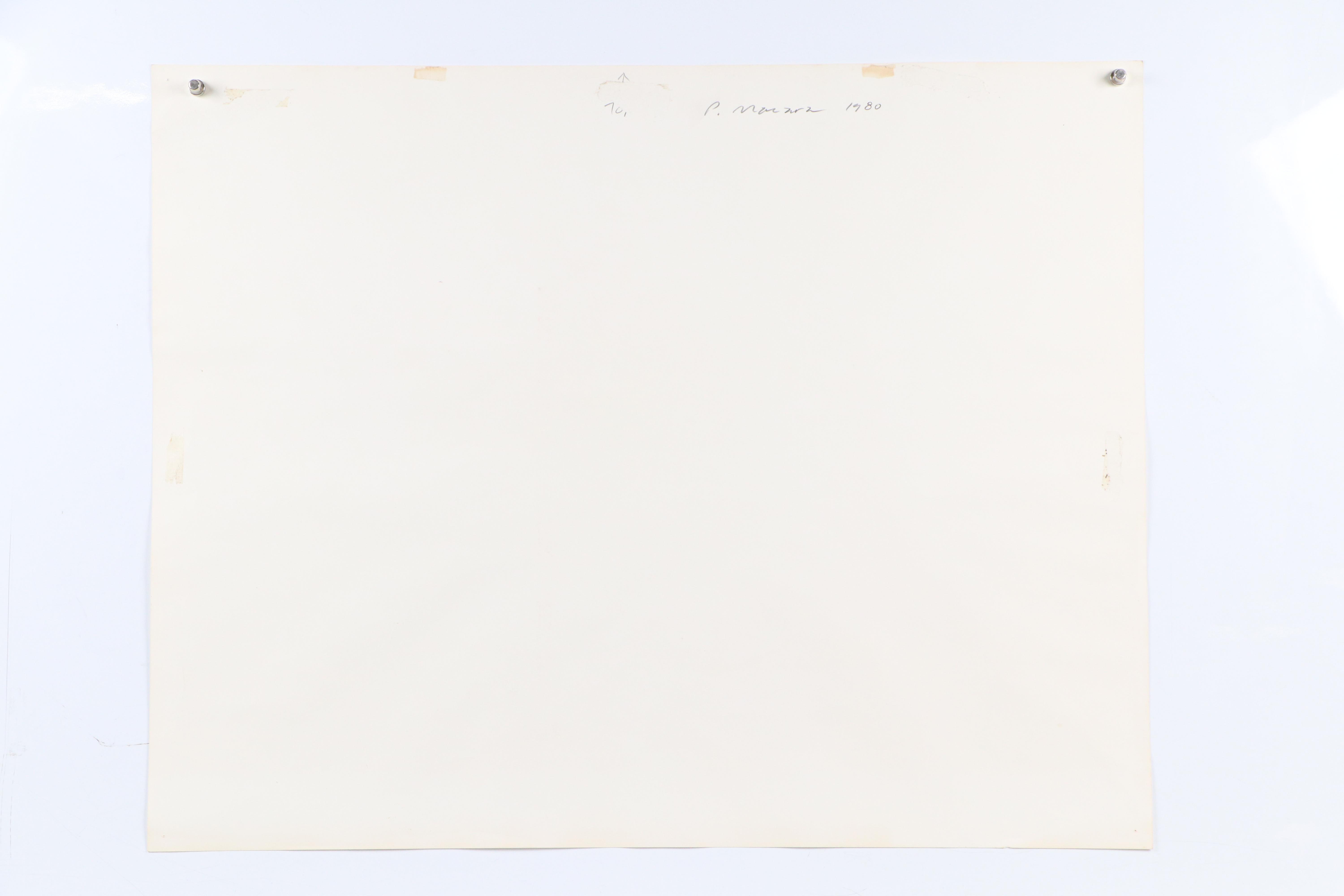 Patsy Marfurra Abstract Oil Painting, 1980