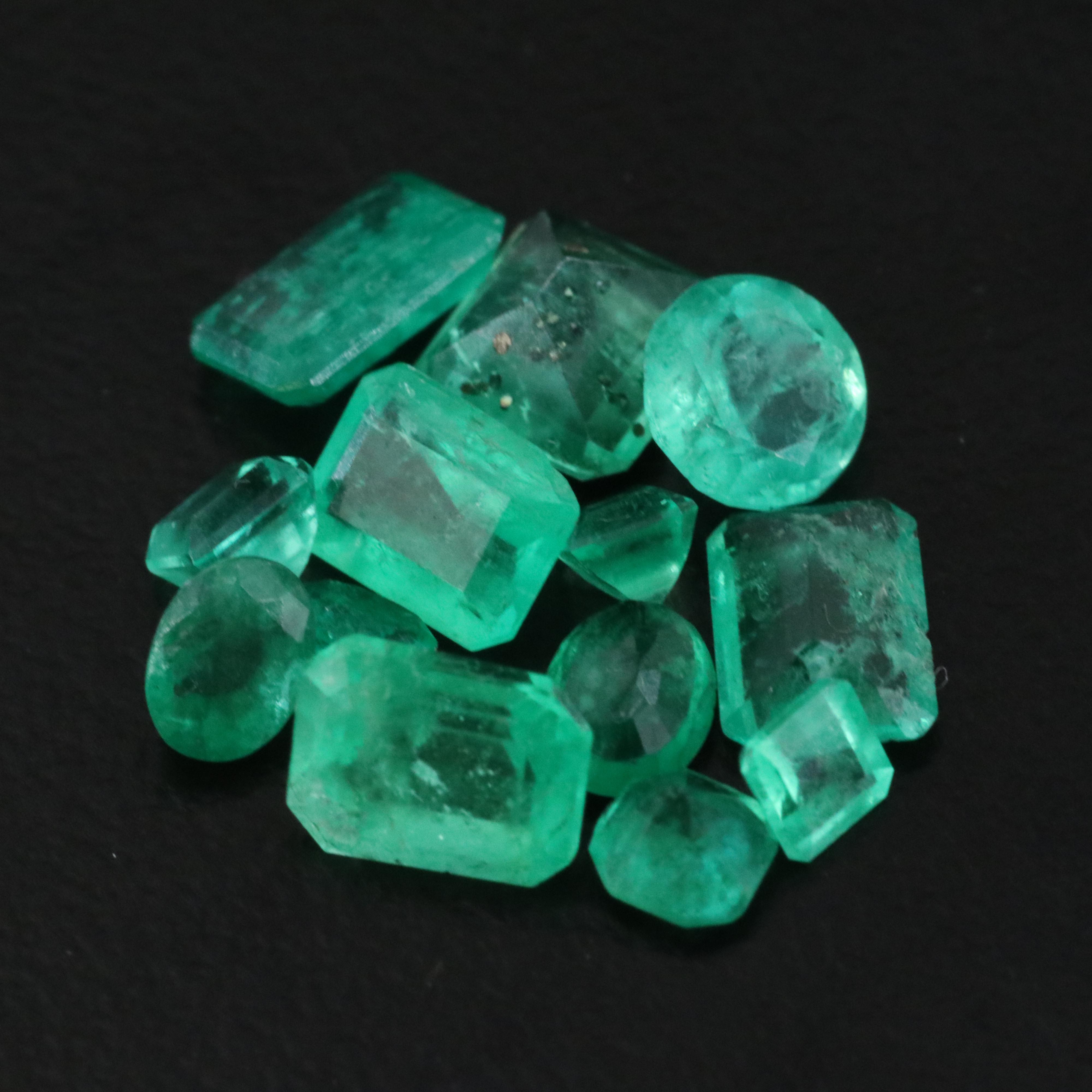 Loose 4.05 CTW Emerald Lot