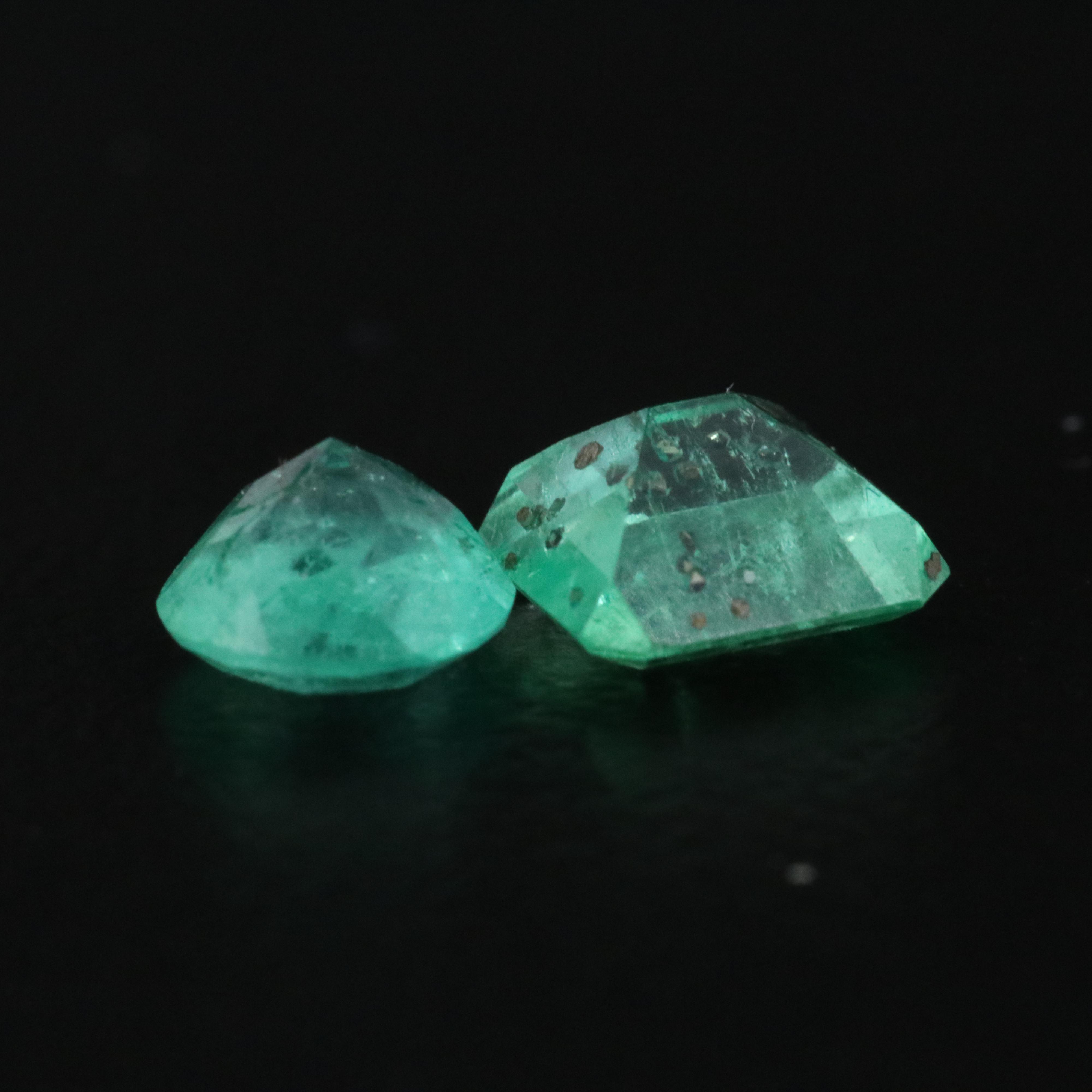 Loose 4.05 CTW Emerald Lot