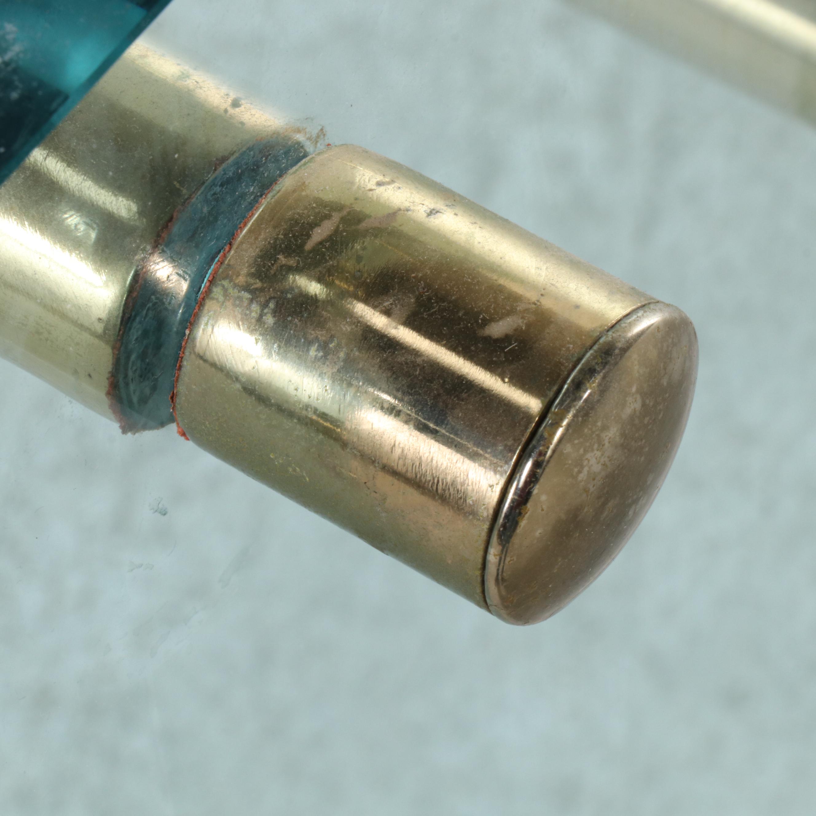 Postmodern Style Seven-Piece Dining Set with Shenandoah Furniture Chairs