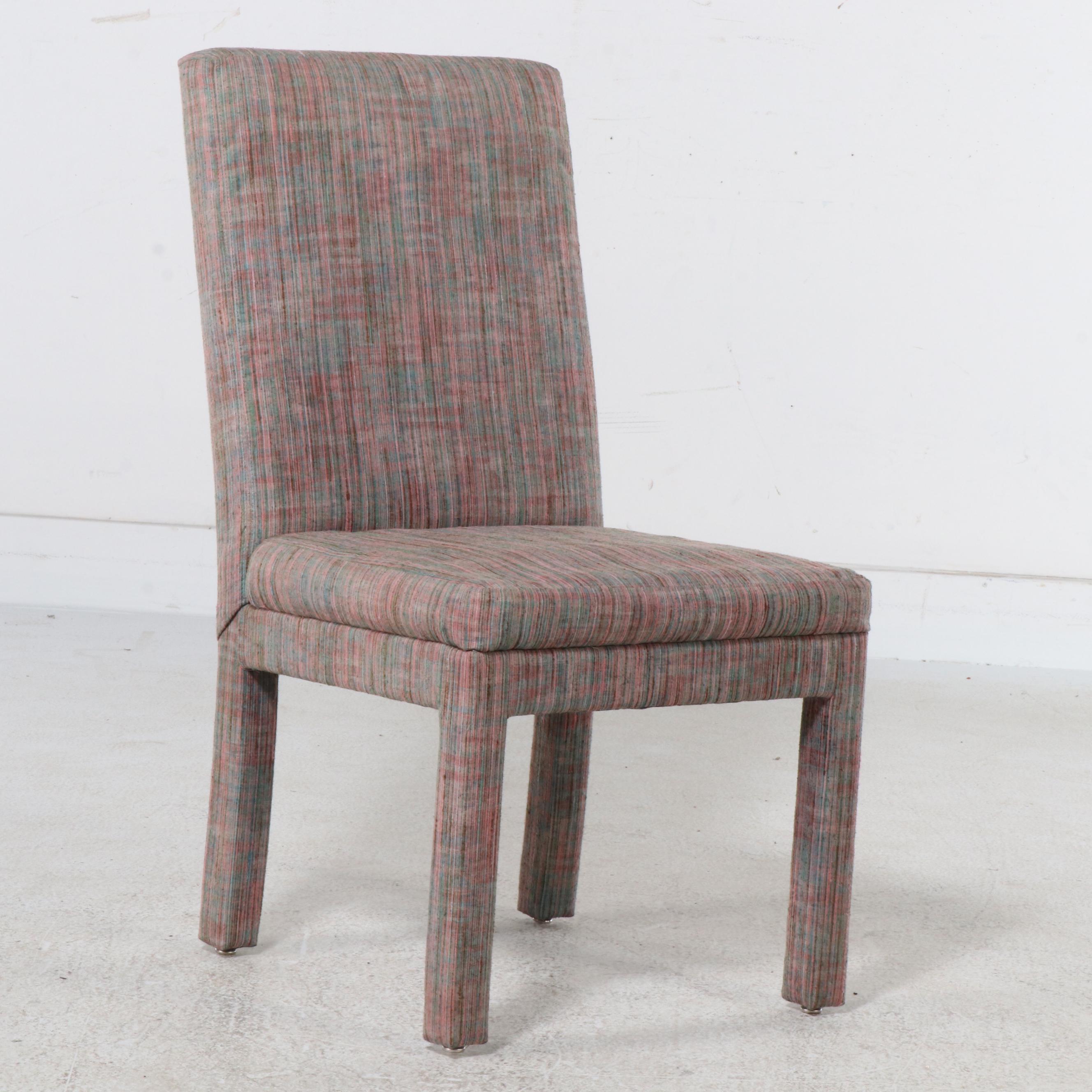 Postmodern Style Seven-Piece Dining Set with Shenandoah Furniture Chairs