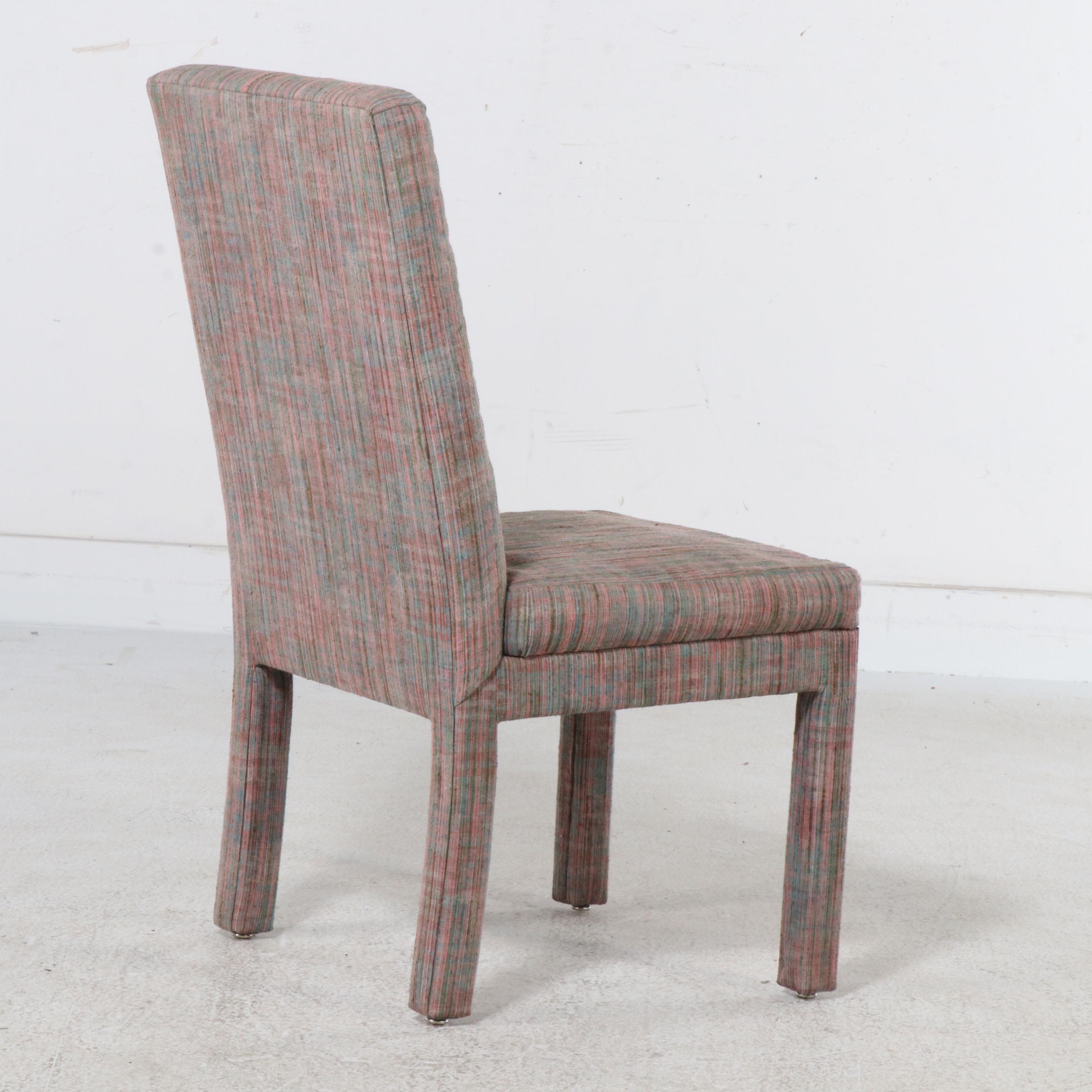 Postmodern Style Seven-Piece Dining Set with Shenandoah Furniture Chairs