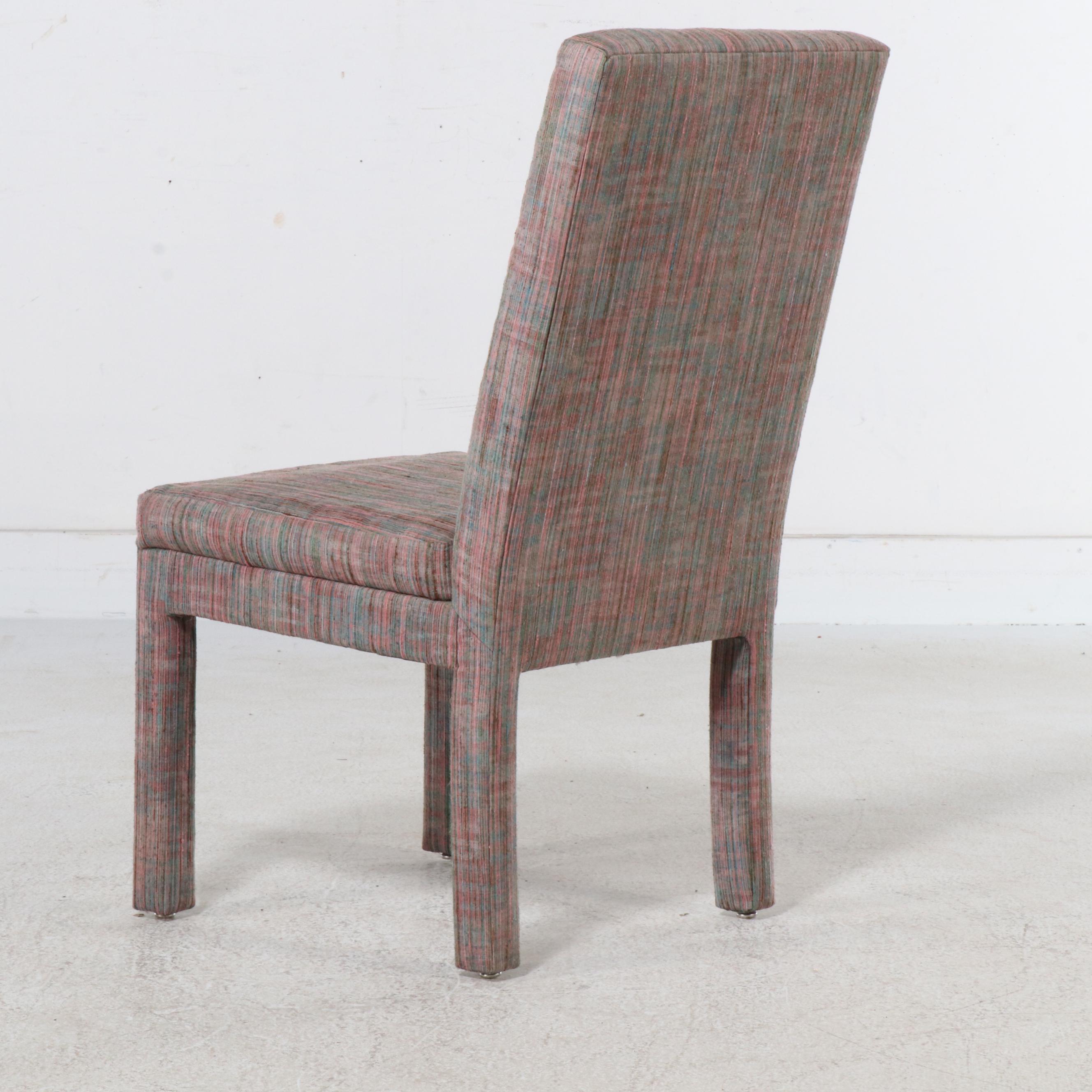 Postmodern Style Seven-Piece Dining Set with Shenandoah Furniture Chairs