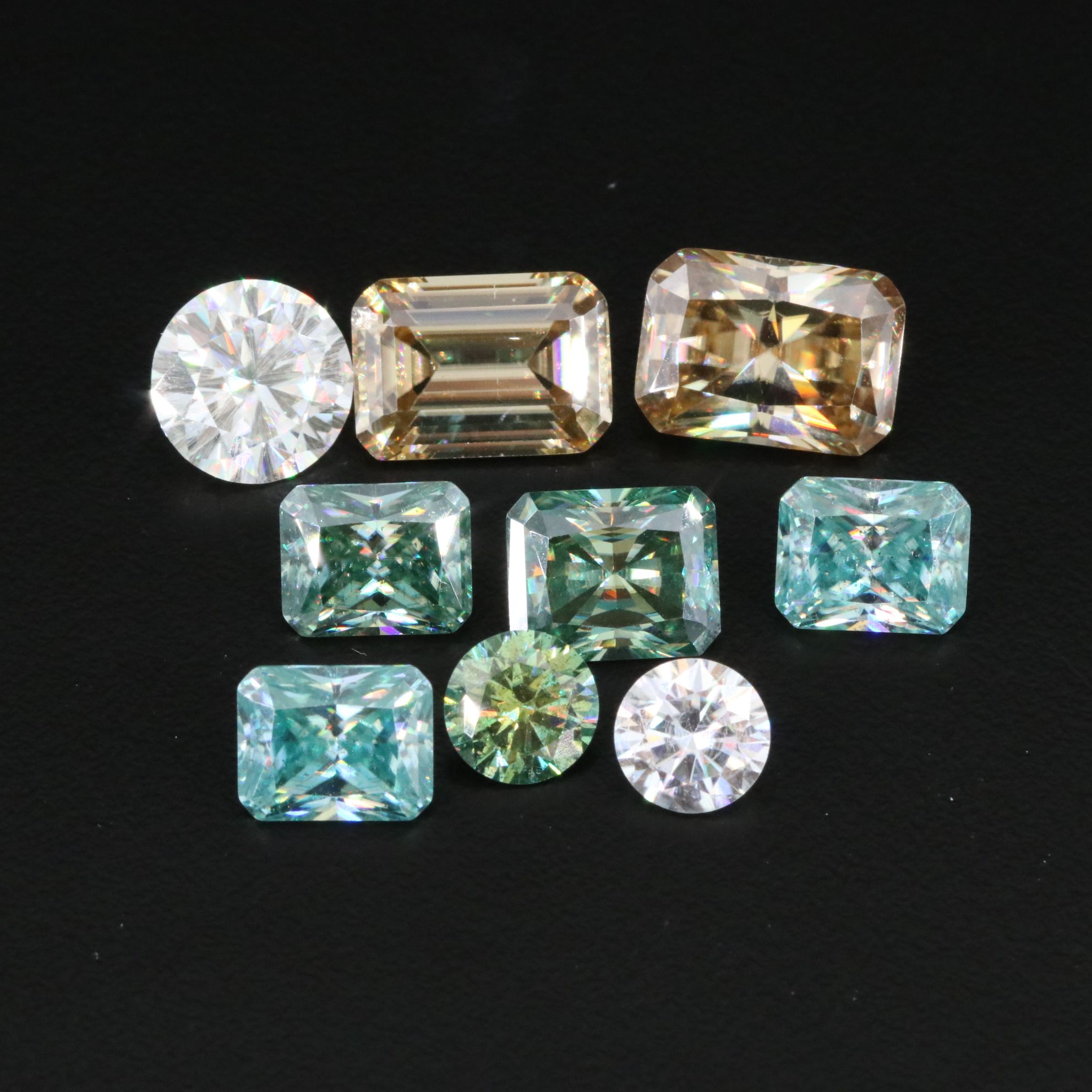 Loose 36.65 CTW Moissanite