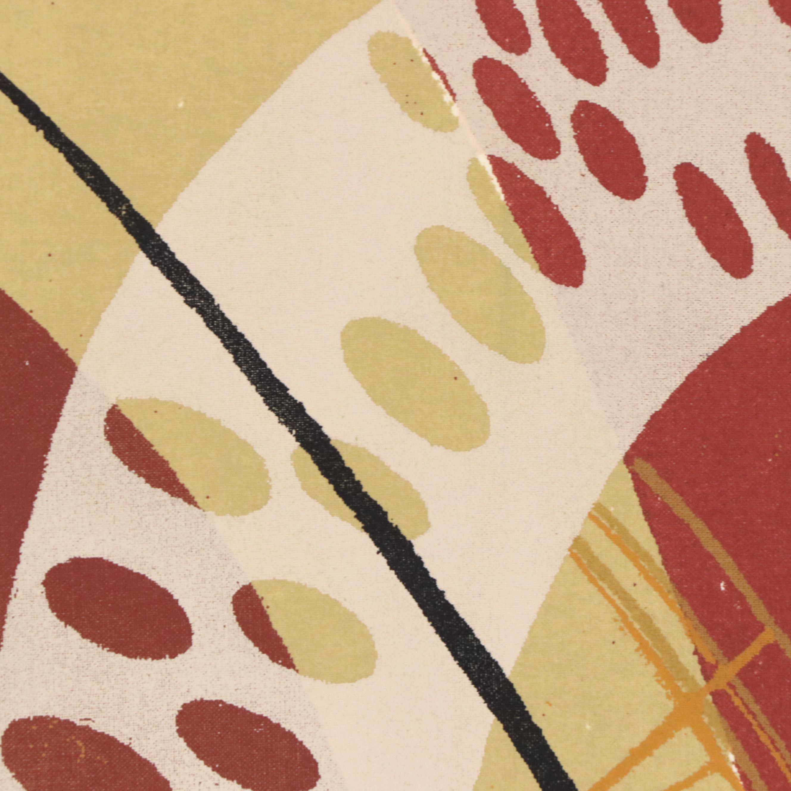 John Imhoff Abstract Serigraph "Easy Come," Mid to Late 20th Century