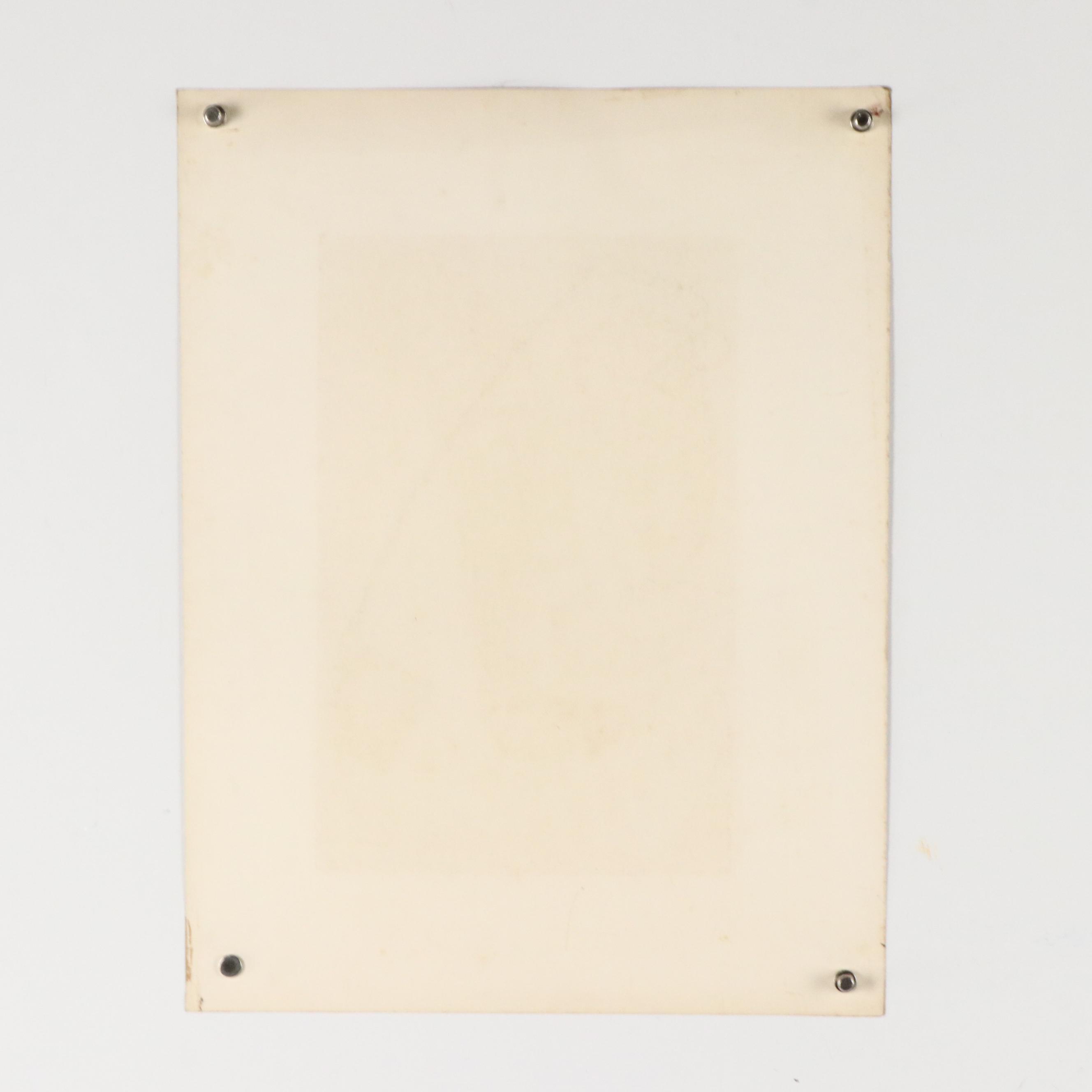 John Imhoff Abstract Serigraph "Easy Come," Mid to Late 20th Century