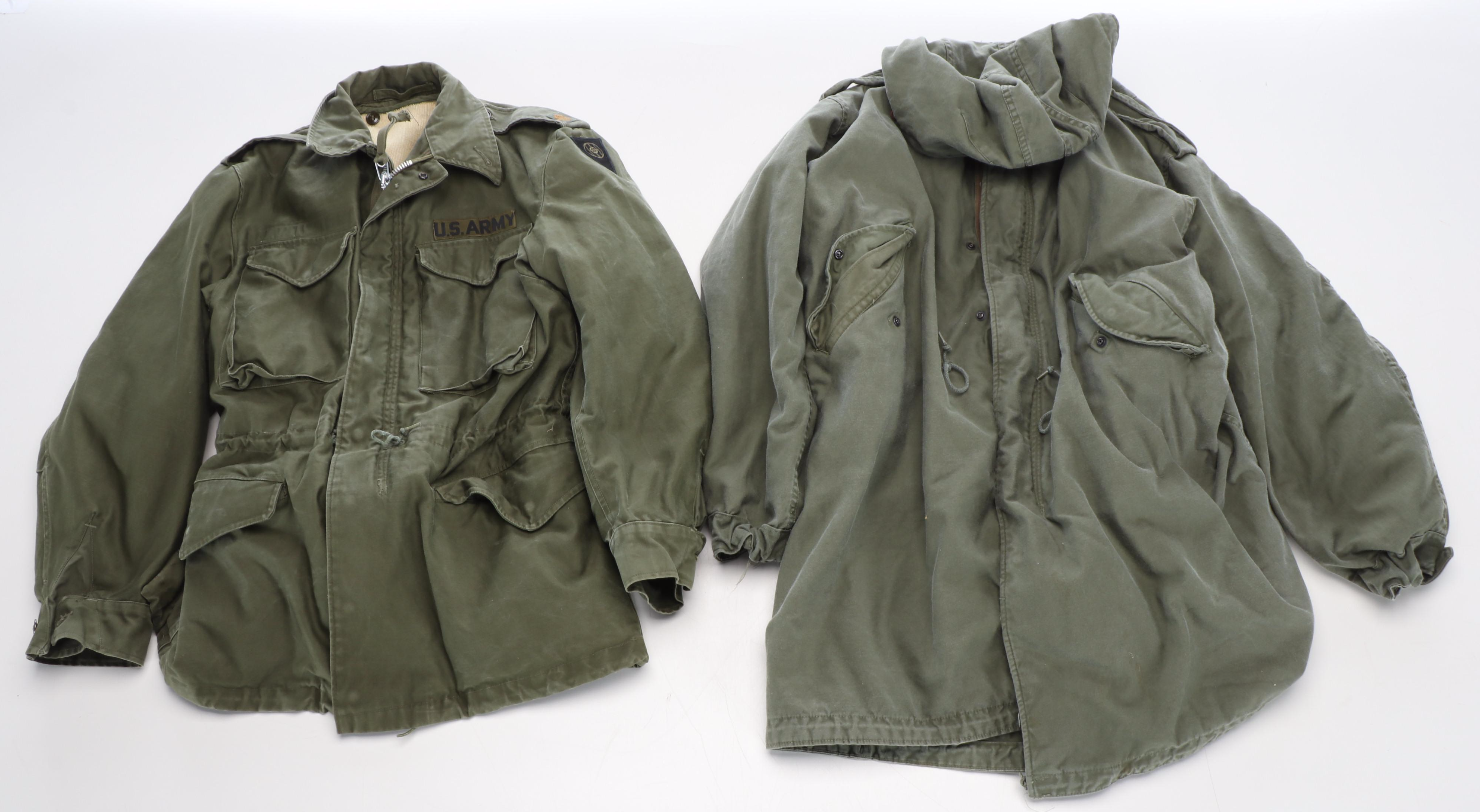 Korean War Era Jackets, Dress Coat, Shirts and More, Mid-20th Century