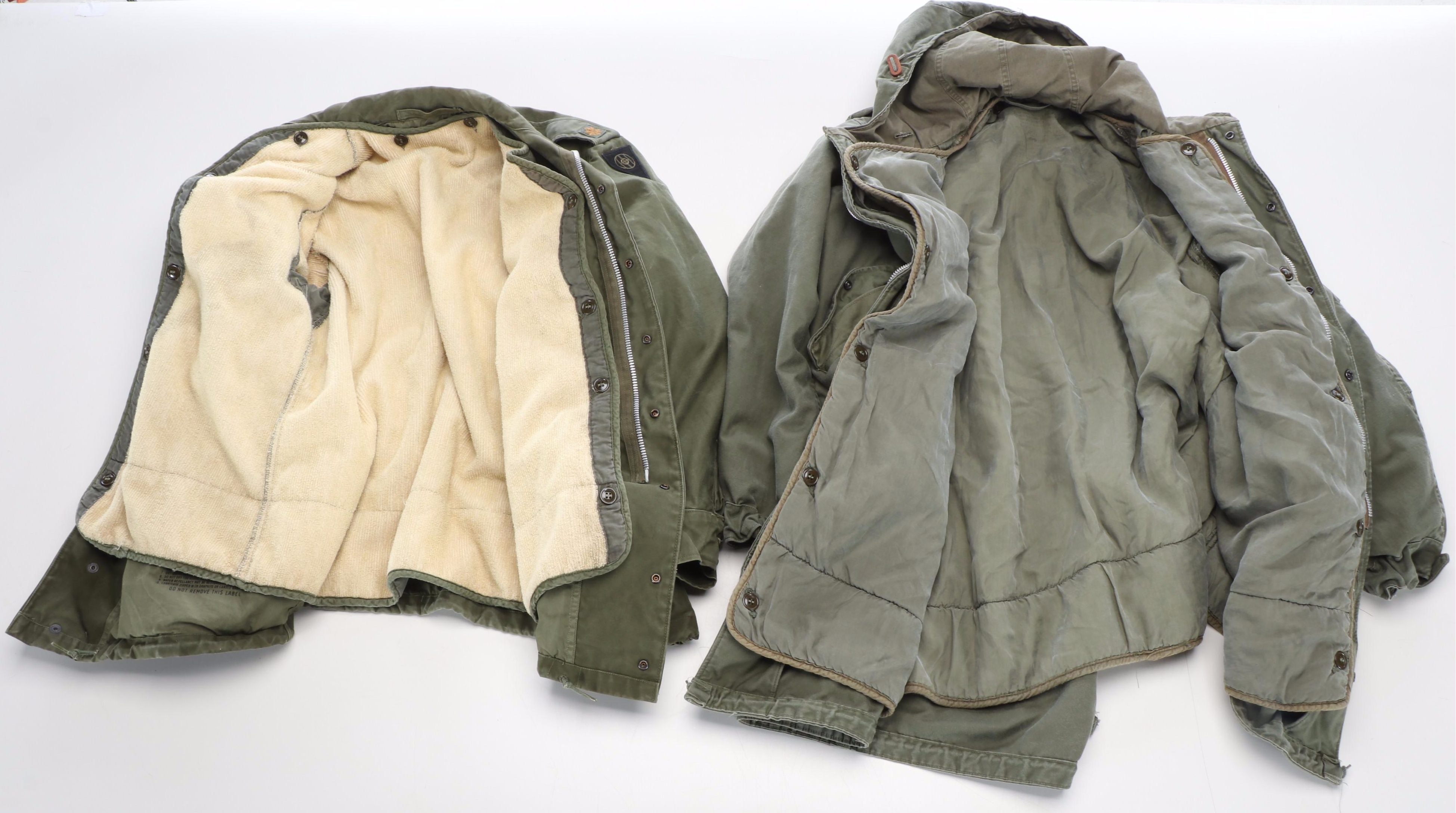 Korean War Era Jackets, Dress Coat, Shirts and More, Mid-20th Century