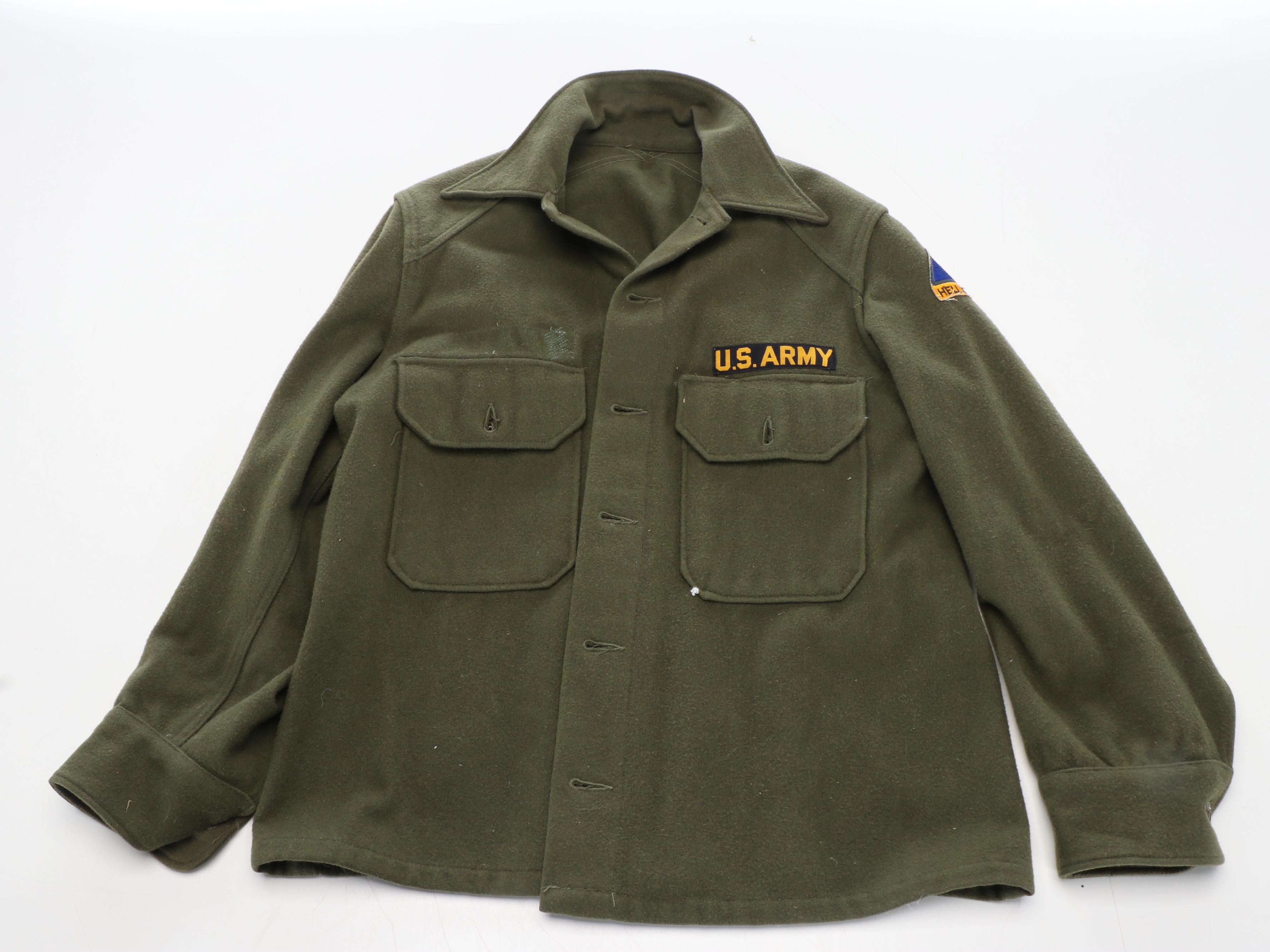 Korean War Era Jackets, Dress Coat, Shirts and More, Mid-20th Century
