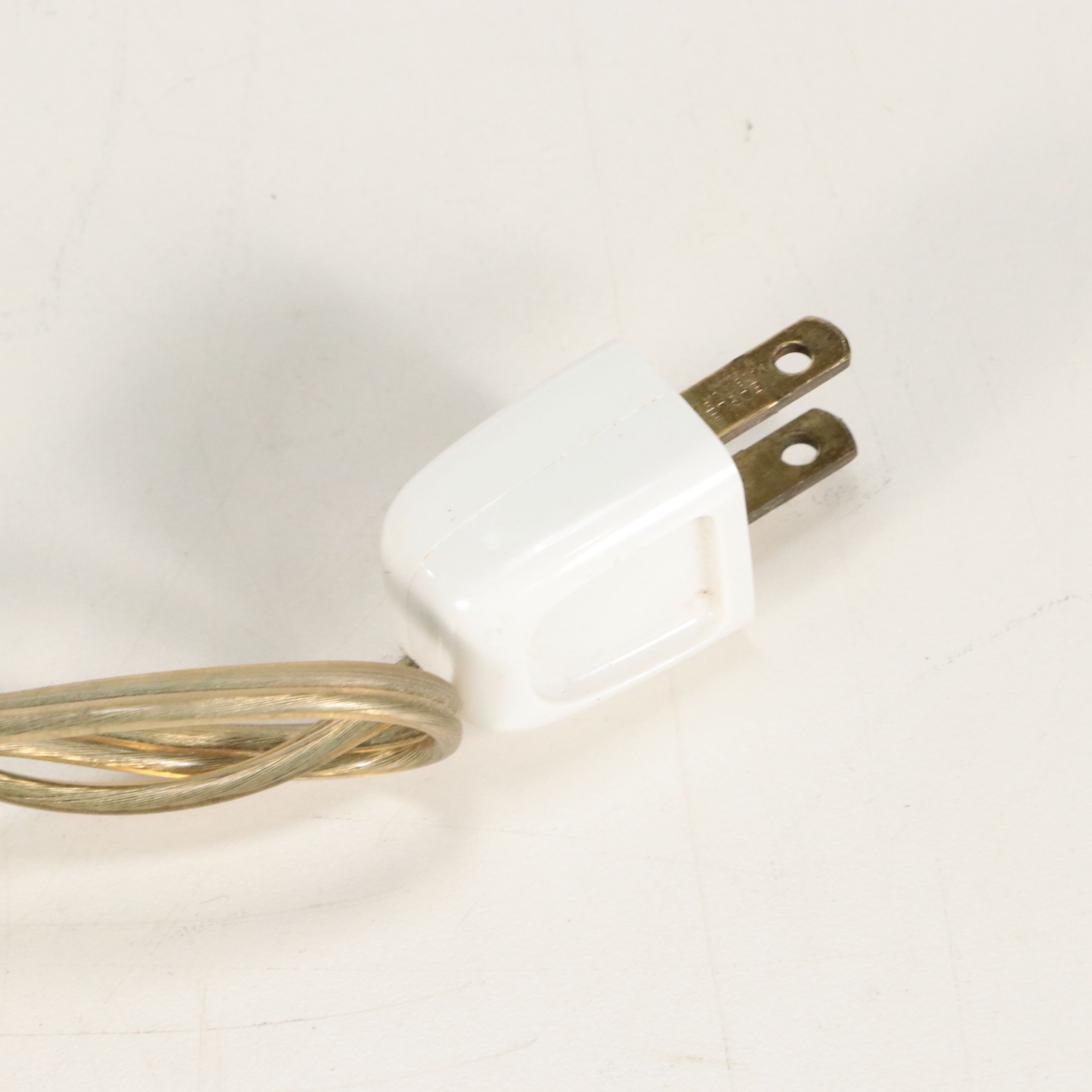 Neoclassical Style Acrylic and Wood Table Lamps