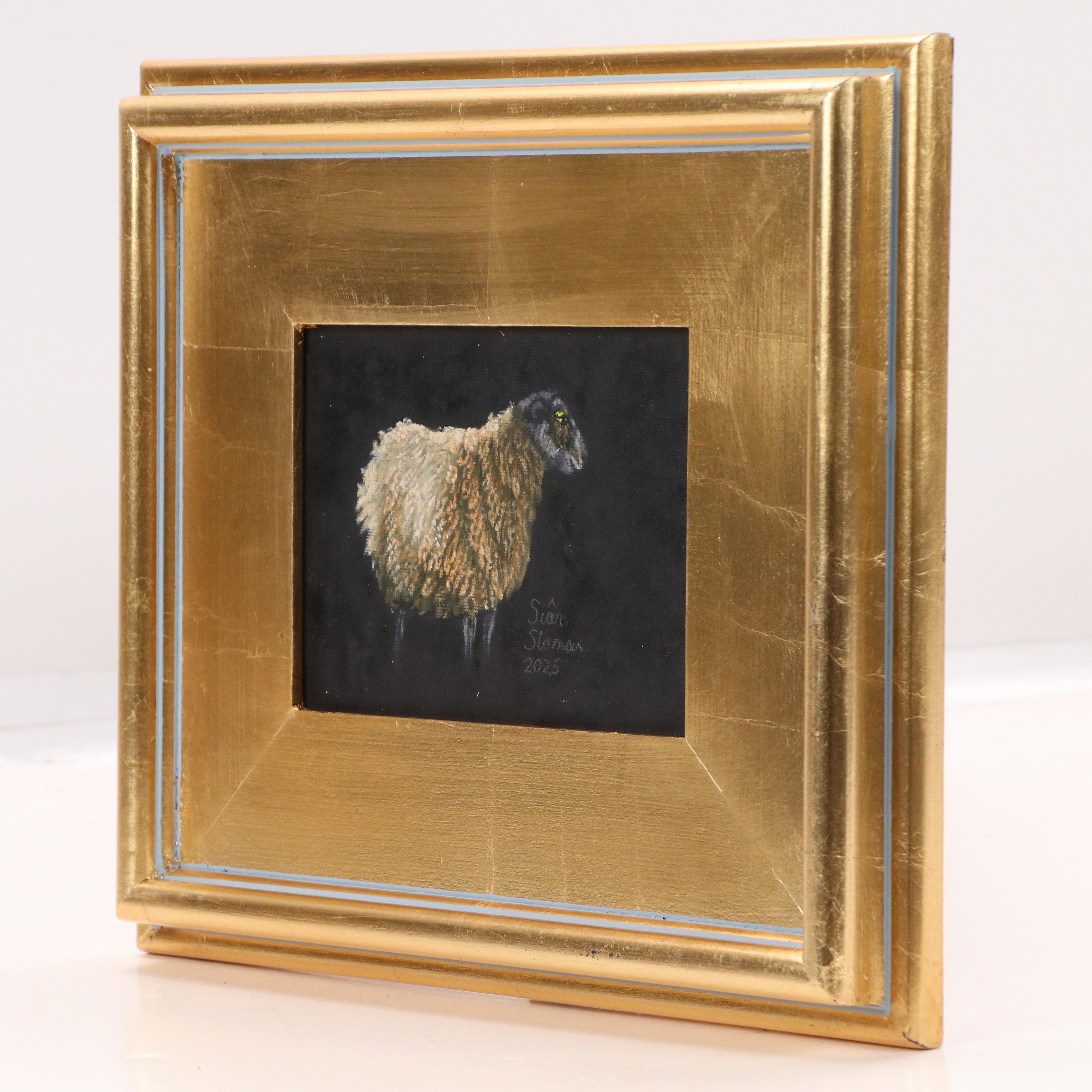 Siân Sloman Oil Painting of a Sheep, 2025