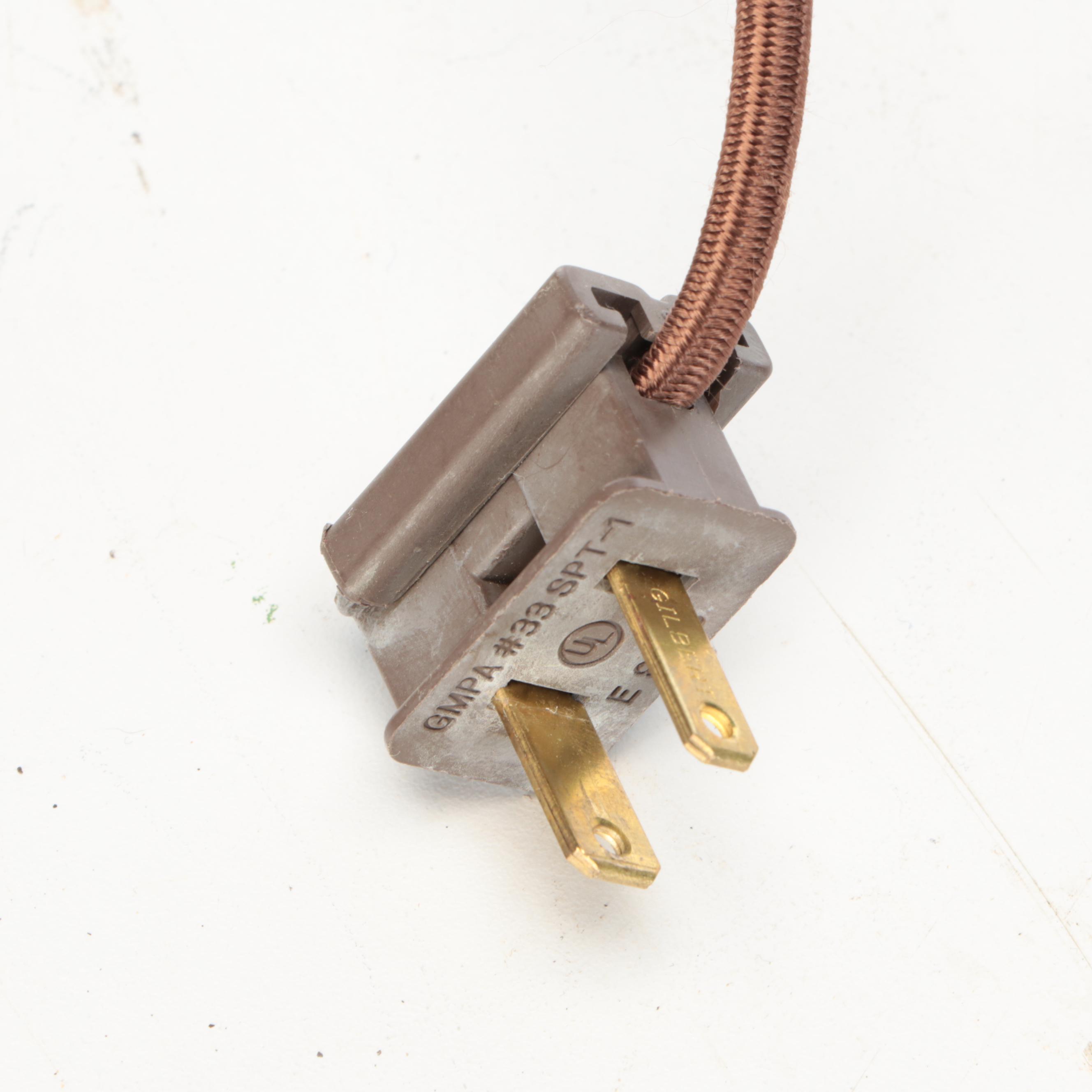 Green Glazed Ceramic Table Lamps