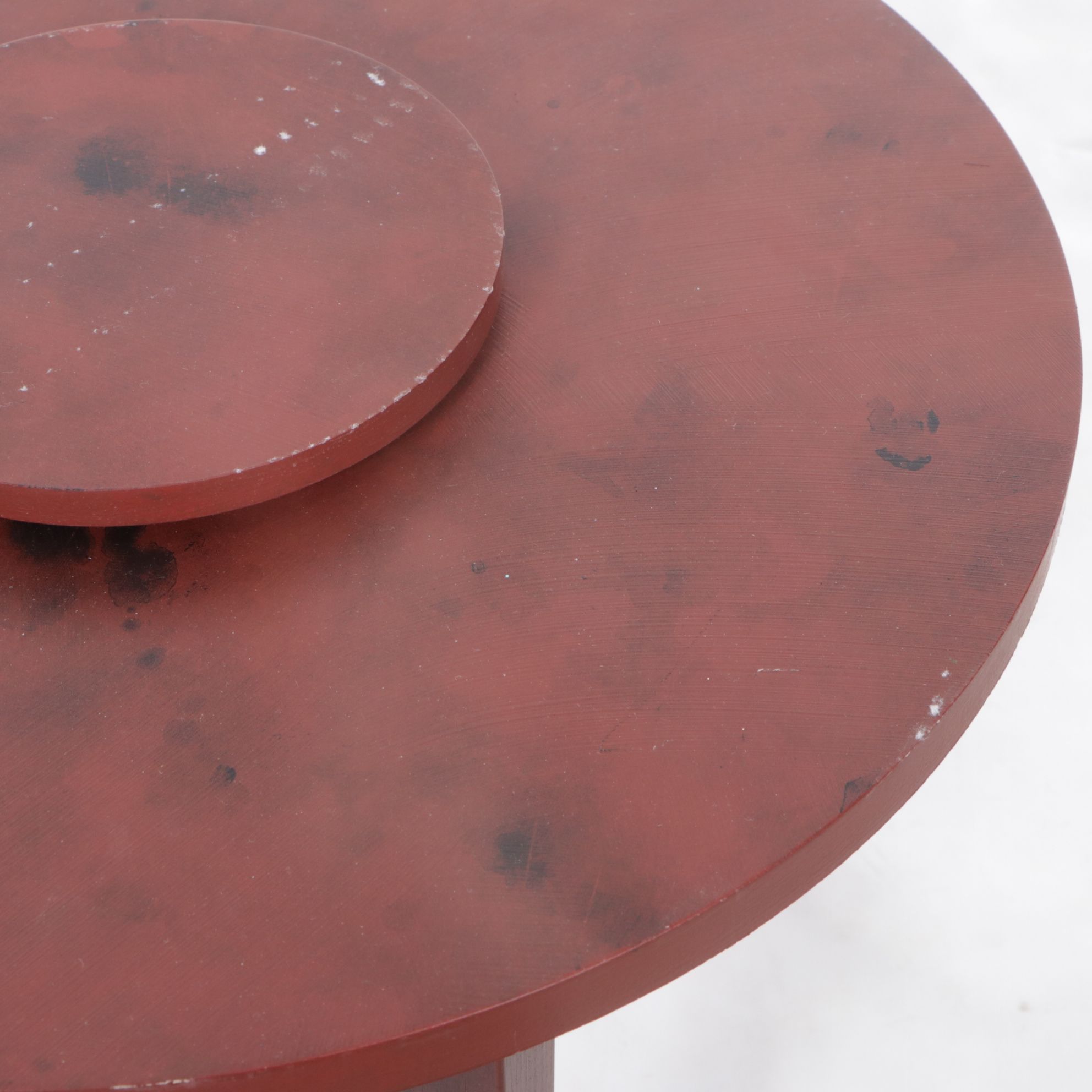 American Girl Doll Furniture Features Lazy Susan Table and Country Quilt