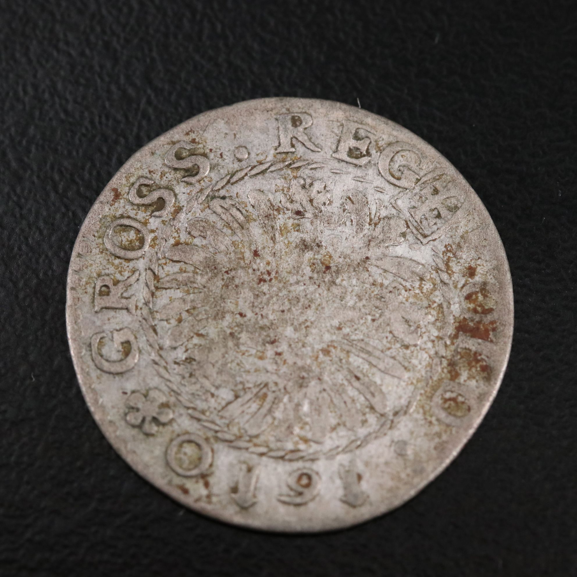 1610 Poland AR 1-Groschen Coin of Sigismund III