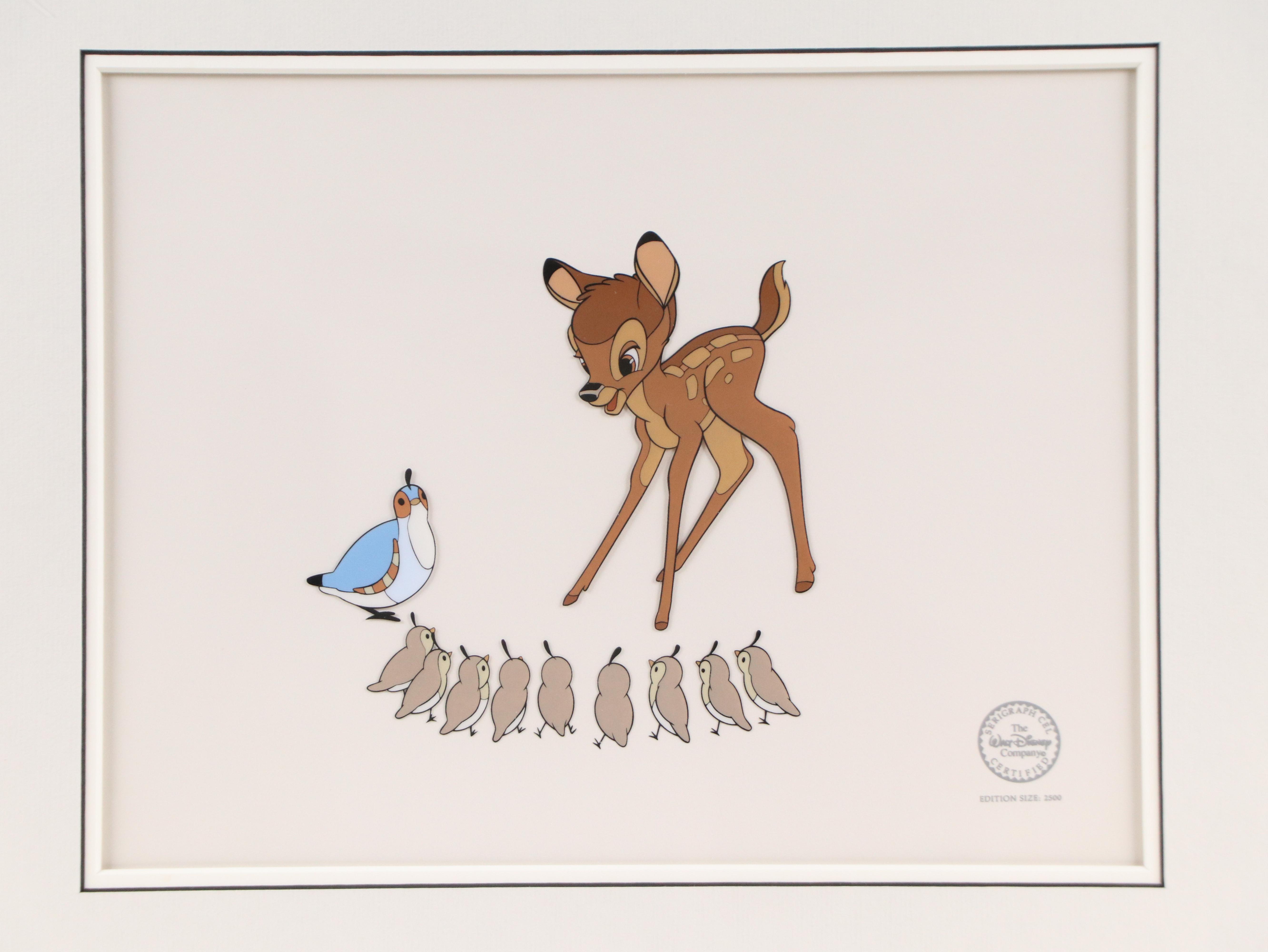 The Walt Disney Company Sericel "Bambi," 1991
