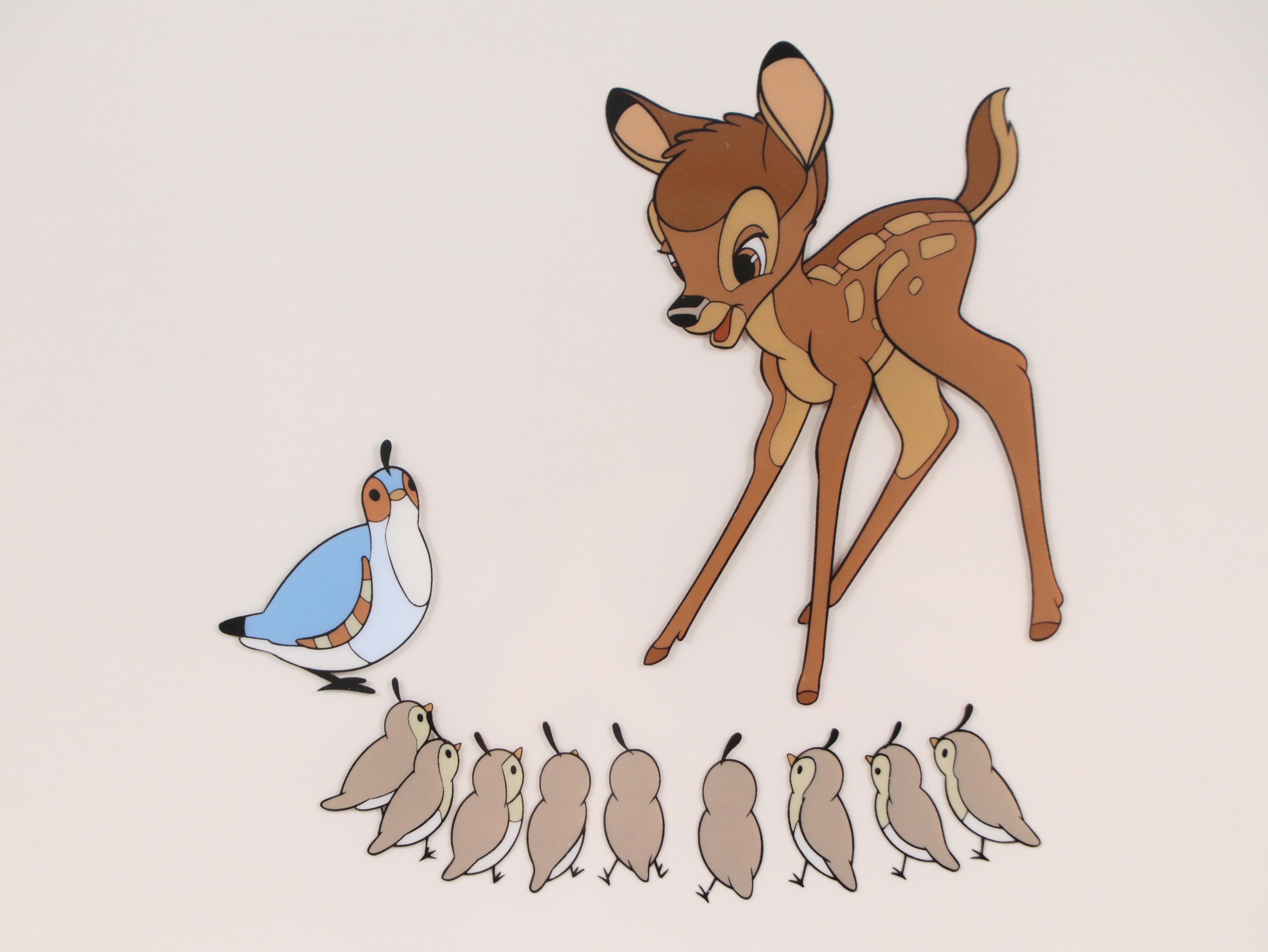 The Walt Disney Company Sericel "Bambi," 1991