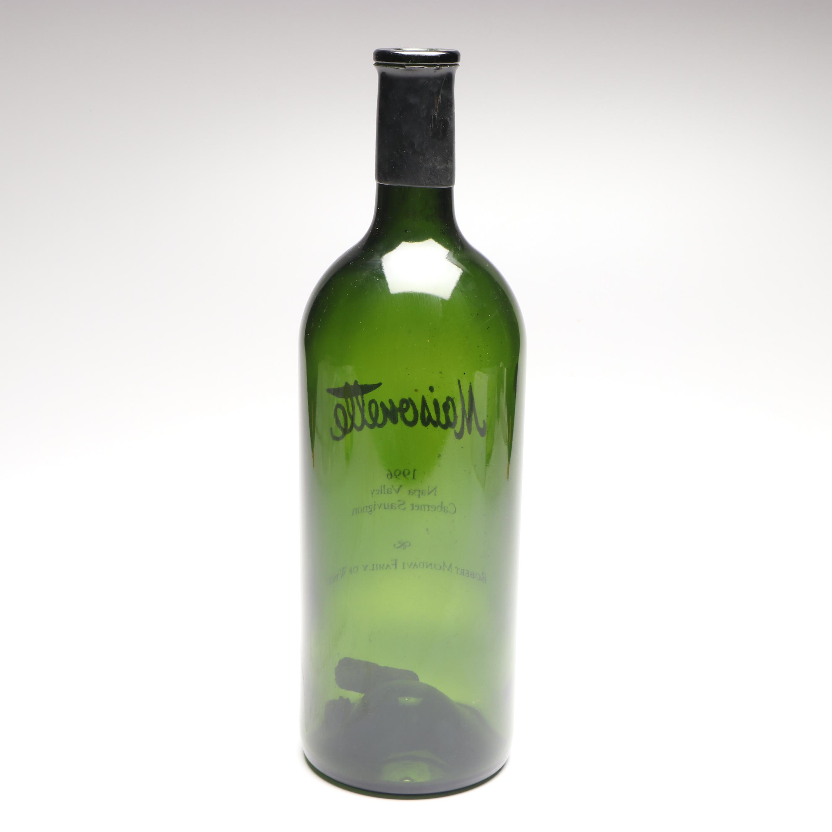 Maisonette Double Magnum Mondavi Napa Valley Cab Sav Bottle, 1996