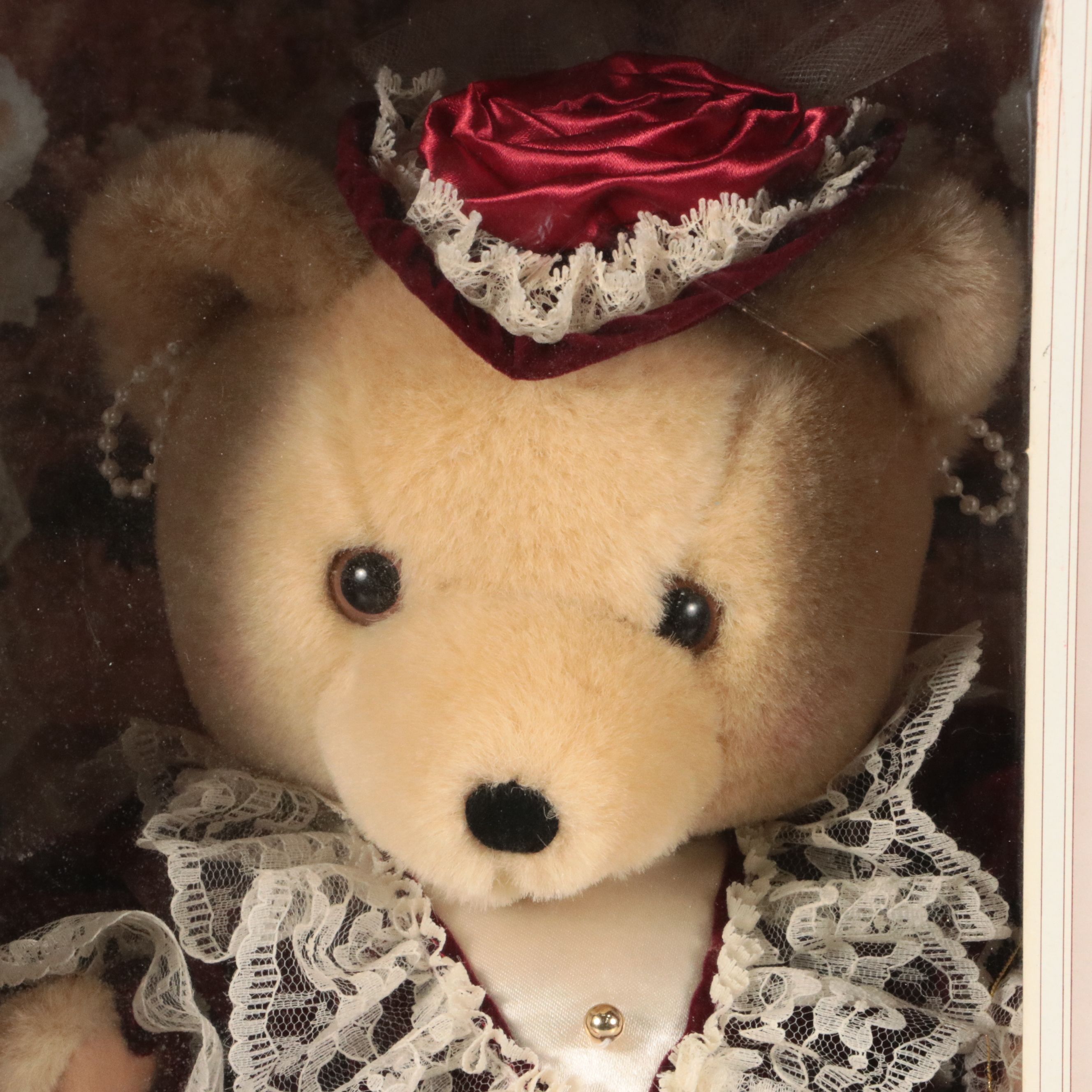 Antique Heritage Victorian Lady Jointed Teddy Bear
