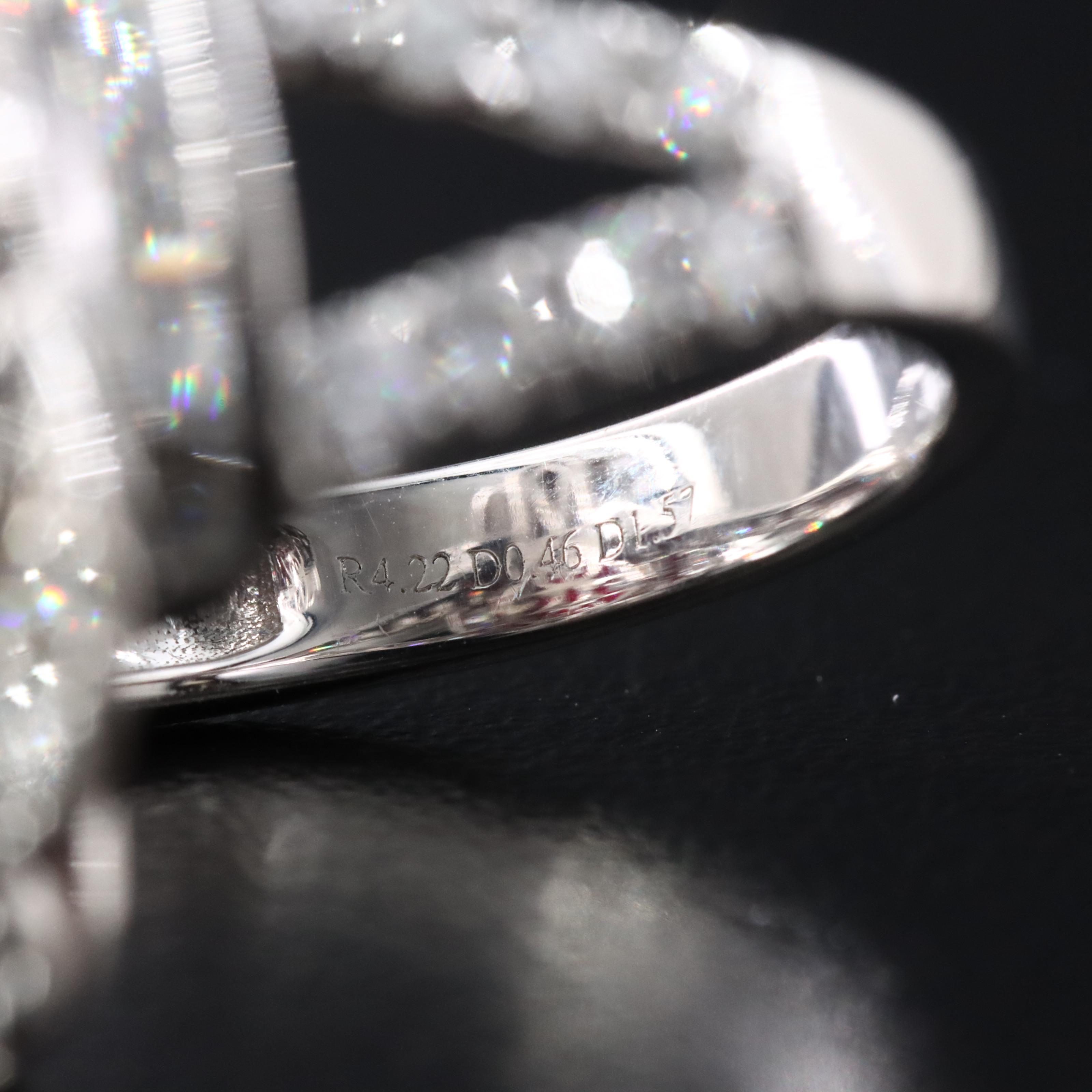 Michael Christoff 14K 4.22 CT Ruby and 2.03 CTW Diamond Ring