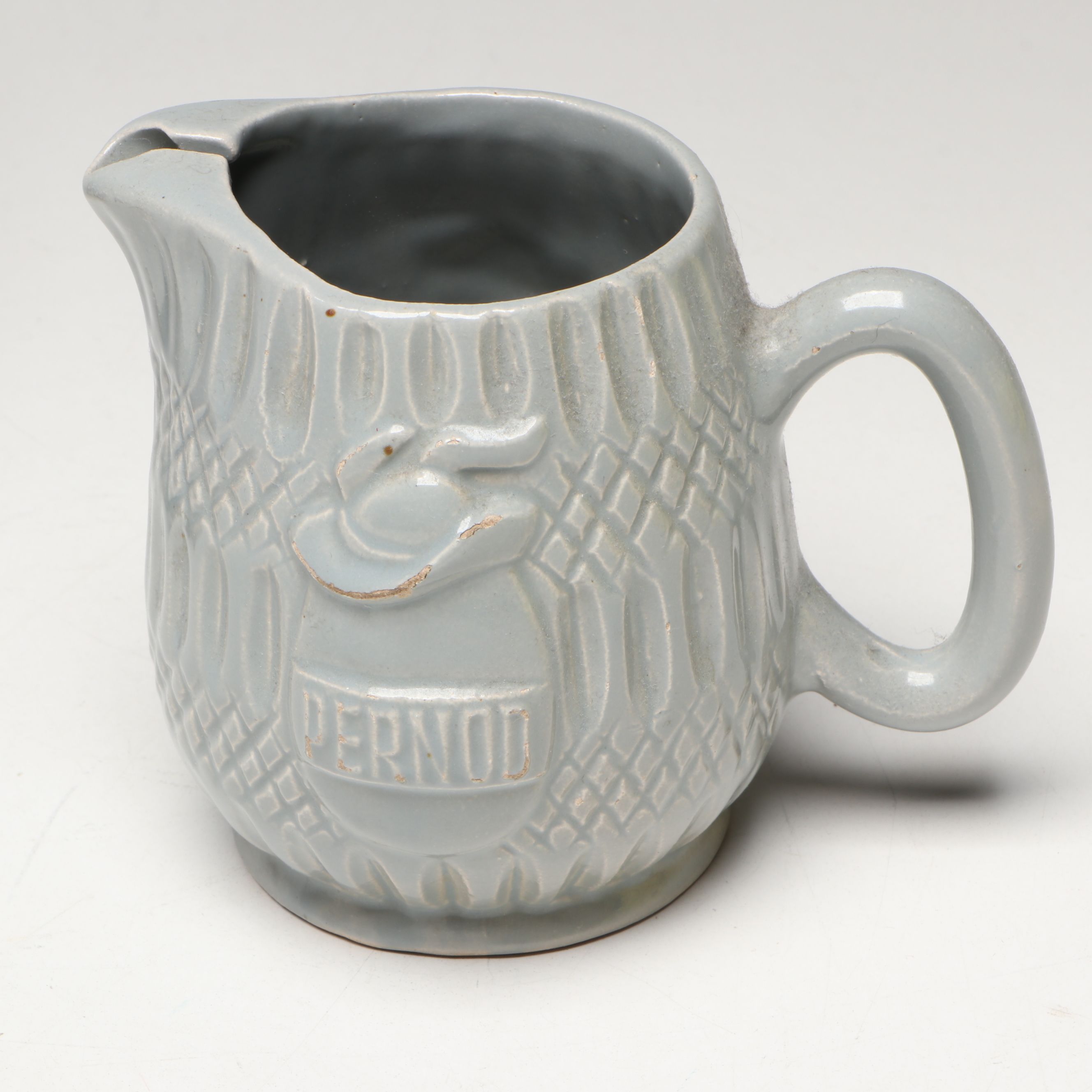 Coceram Ceramic Pernod Aperitif Pitcher with Novelty Stove Clock and  Planter