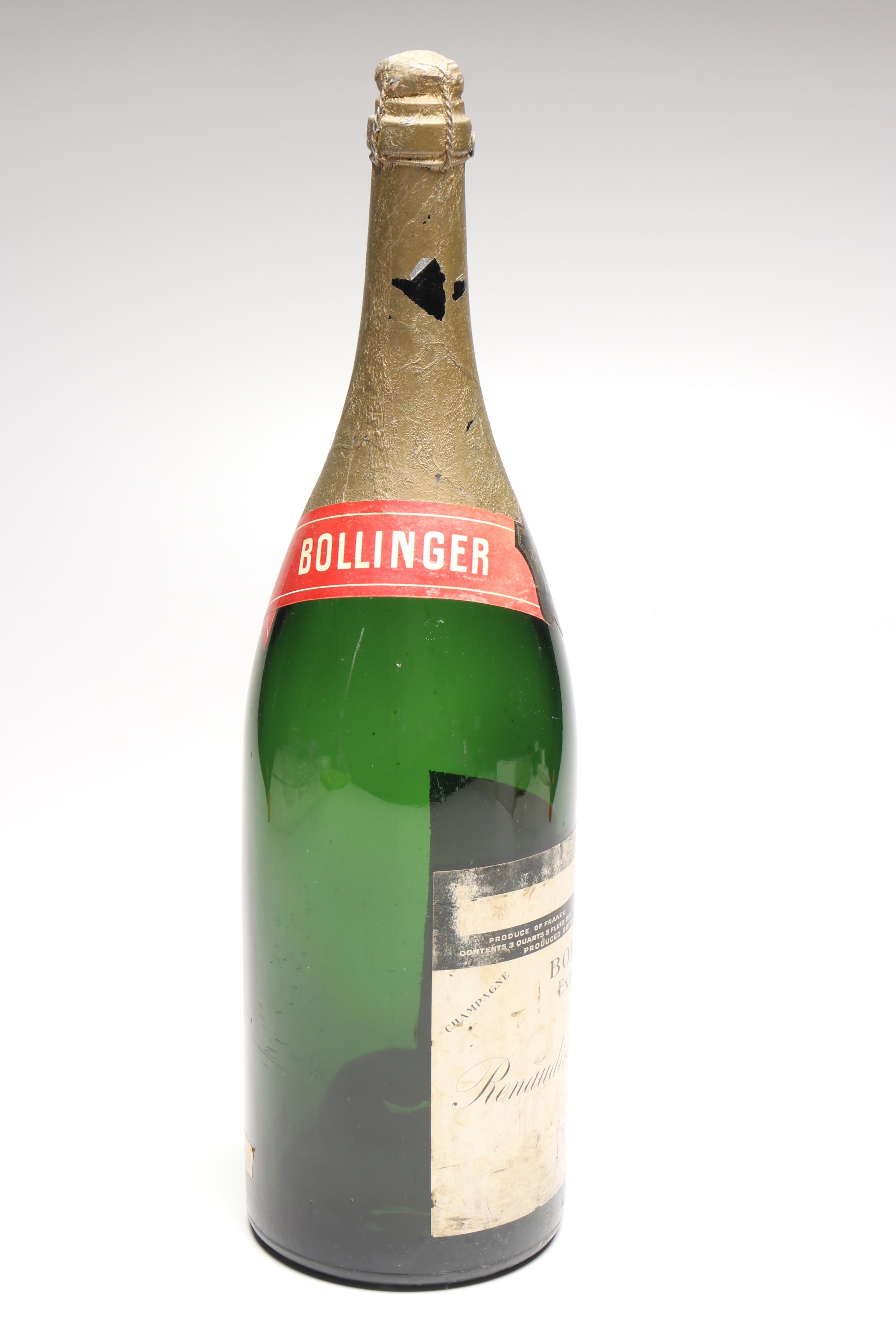 French Bollinger Extra Quality Champagne Jeroboam