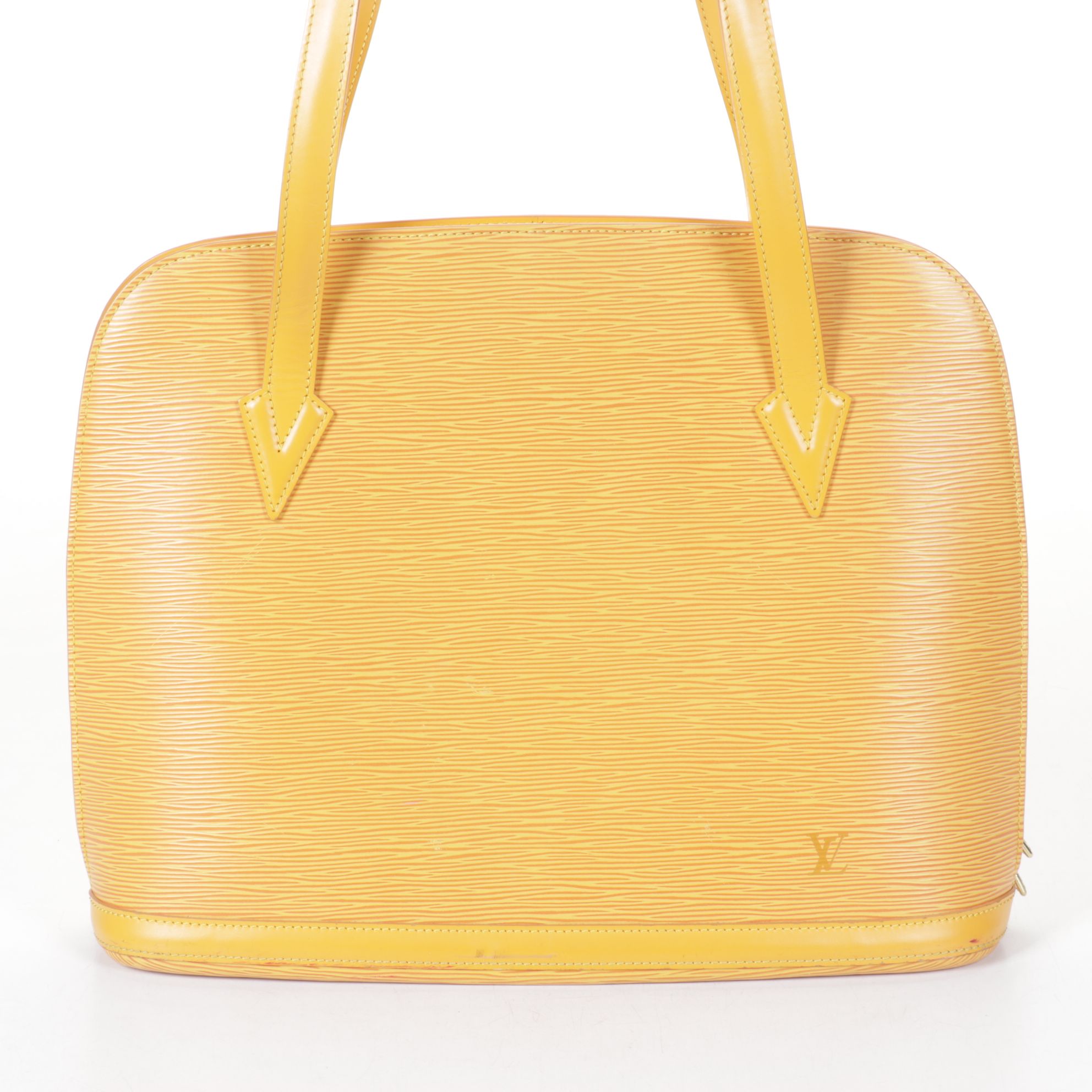 Louis Vuitton Lussac Handbag in Tassil Yellow Epi Leather