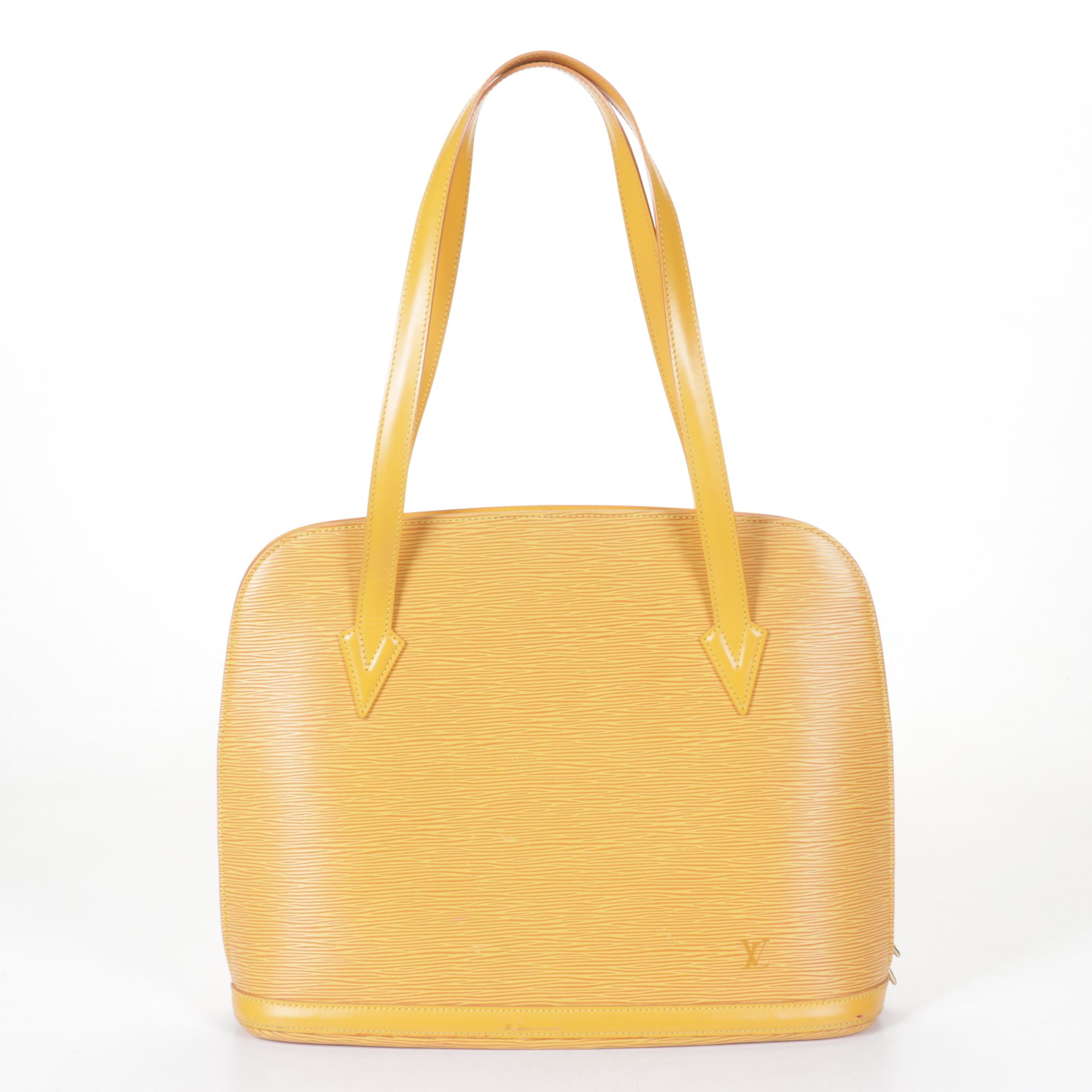 Louis Vuitton Lussac Handbag in Tassil Yellow Epi Leather