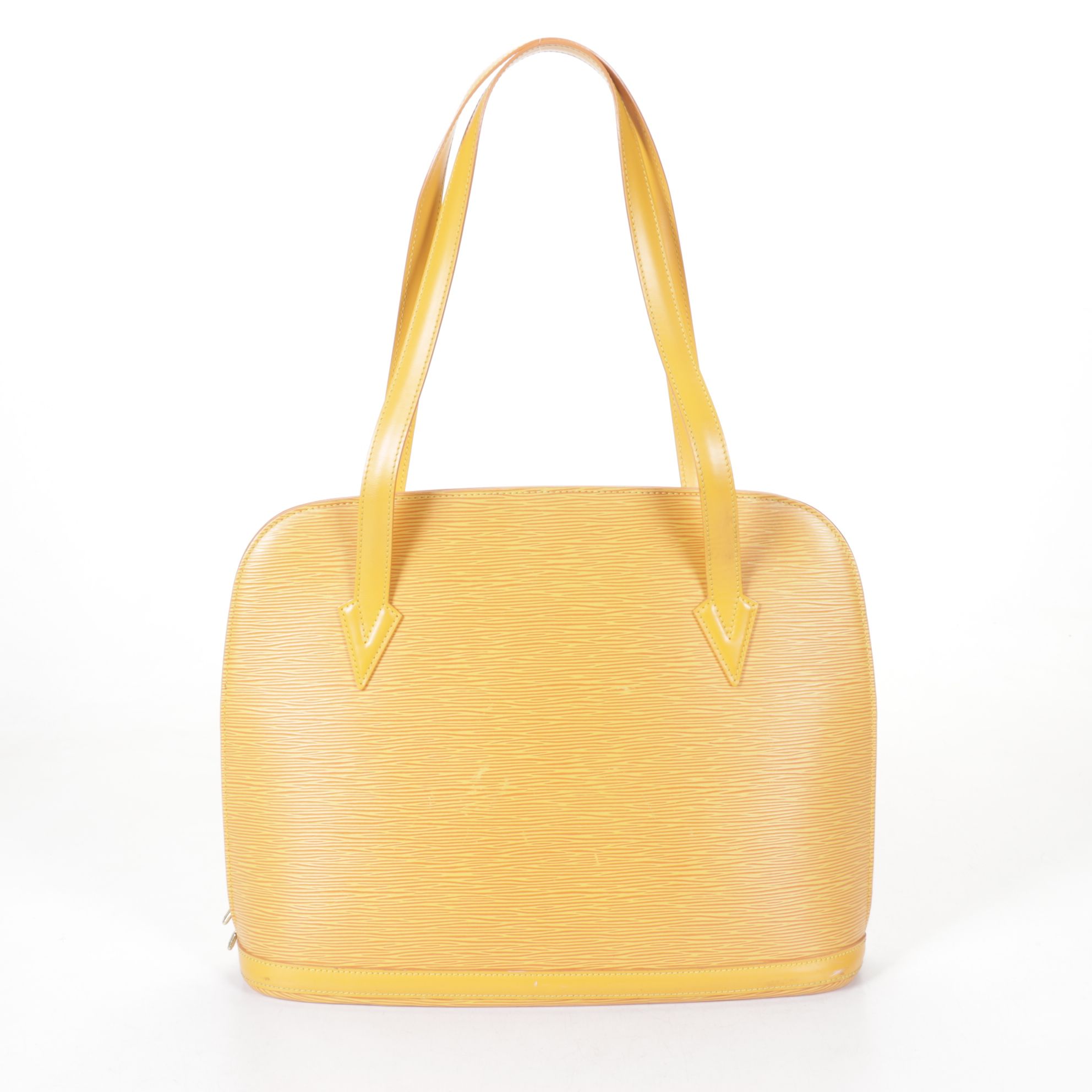 Louis Vuitton Lussac Handbag in Tassil Yellow Epi Leather