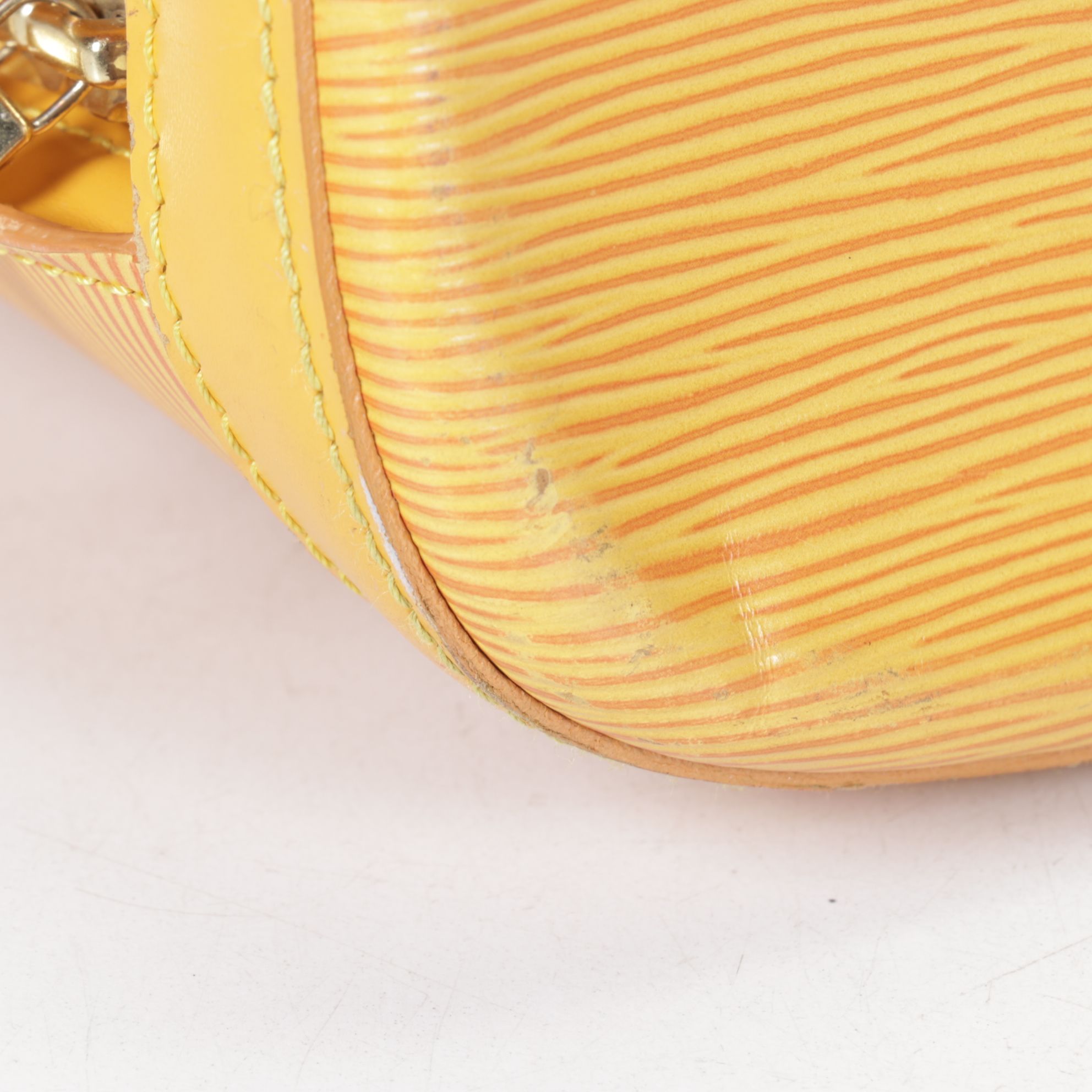 Louis Vuitton Lussac Handbag in Tassil Yellow Epi Leather