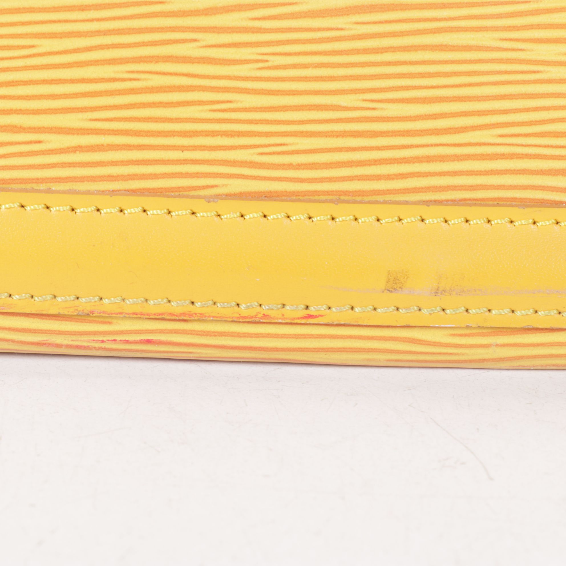 Louis Vuitton Lussac Handbag in Tassil Yellow Epi Leather