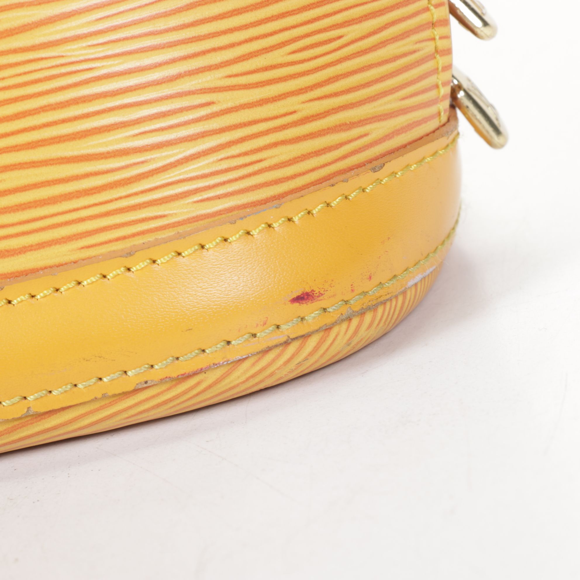 Louis Vuitton Lussac Handbag in Tassil Yellow Epi Leather